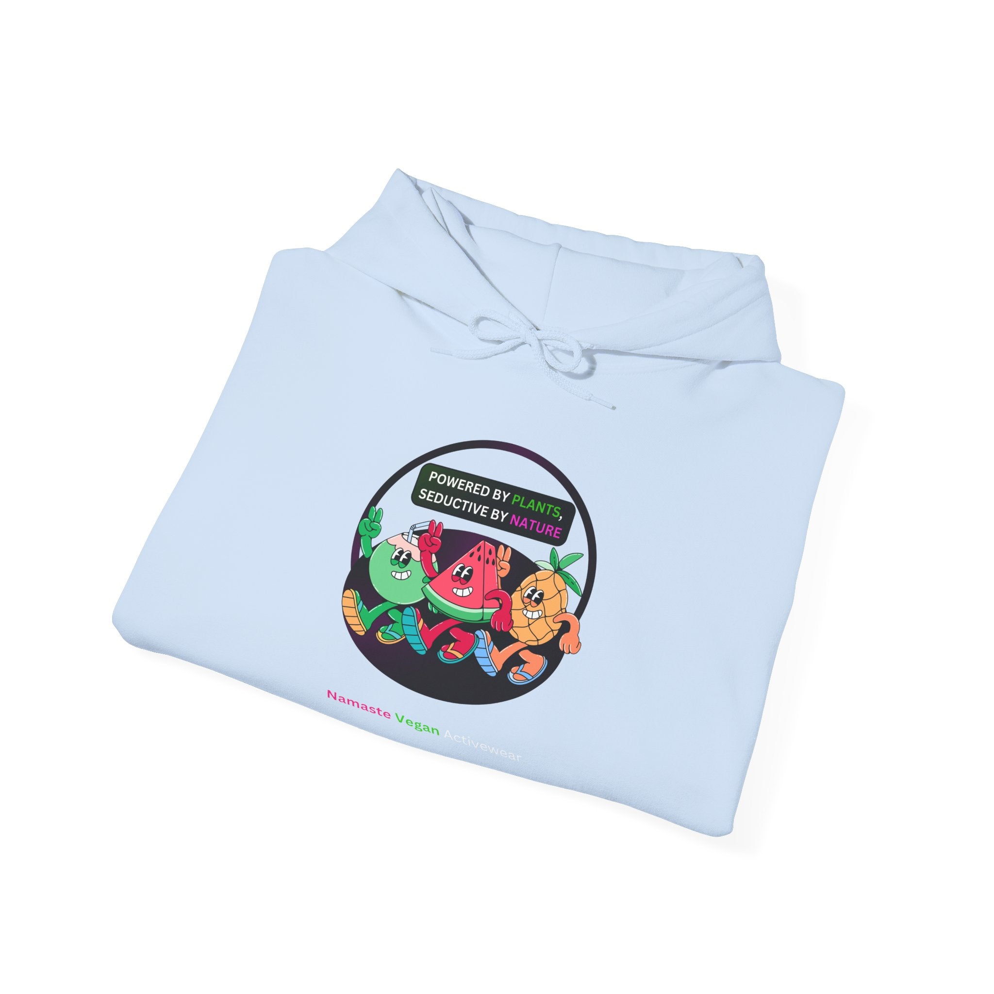 Vegan Kids Hoodie — 'So Cute, So Strong. Kids a Vegan.' Plant-Powered Children's Sweatshirt Printify