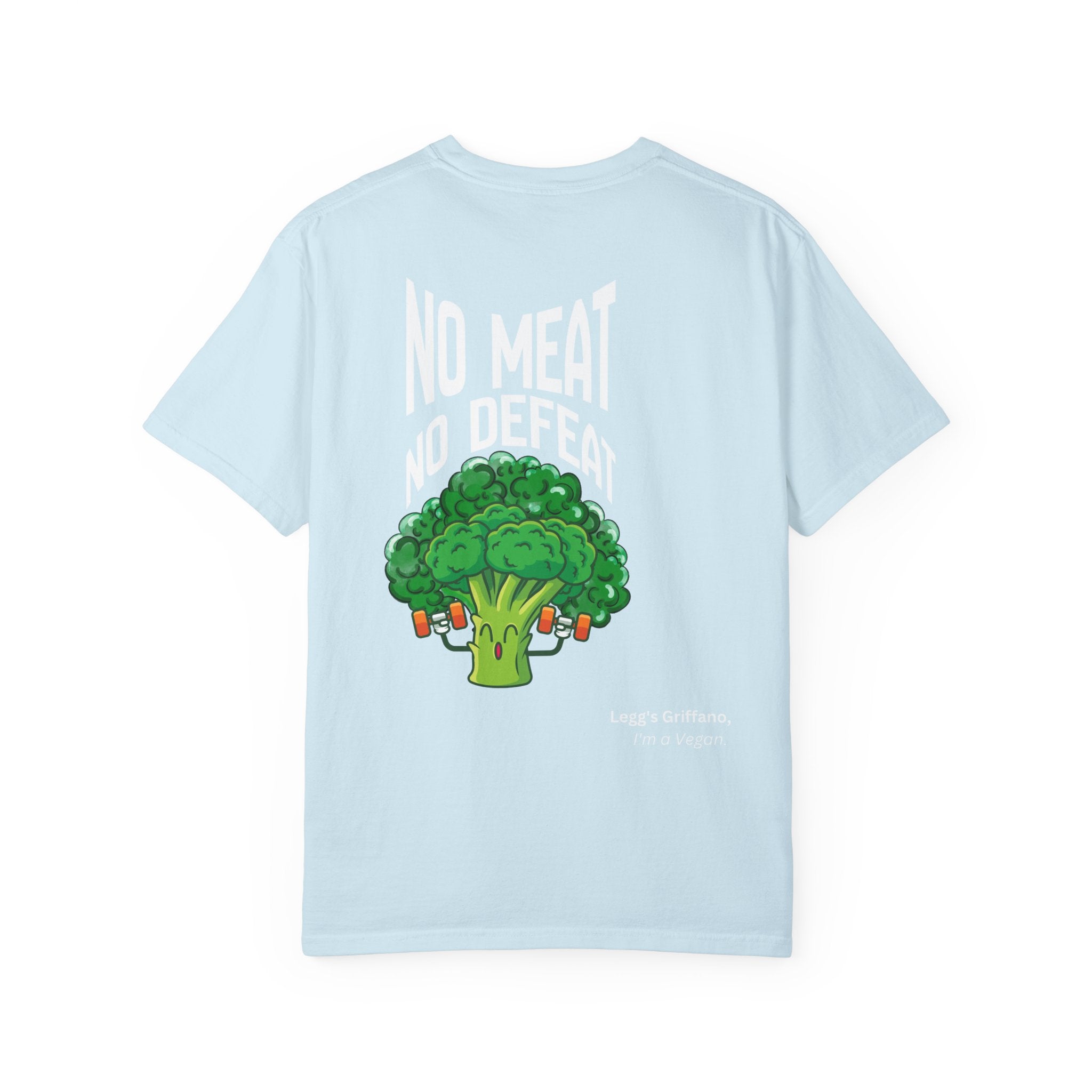 Vegan Garden T-Shirt — 'No Meat' Cute Veggie Graphic Tee Printify