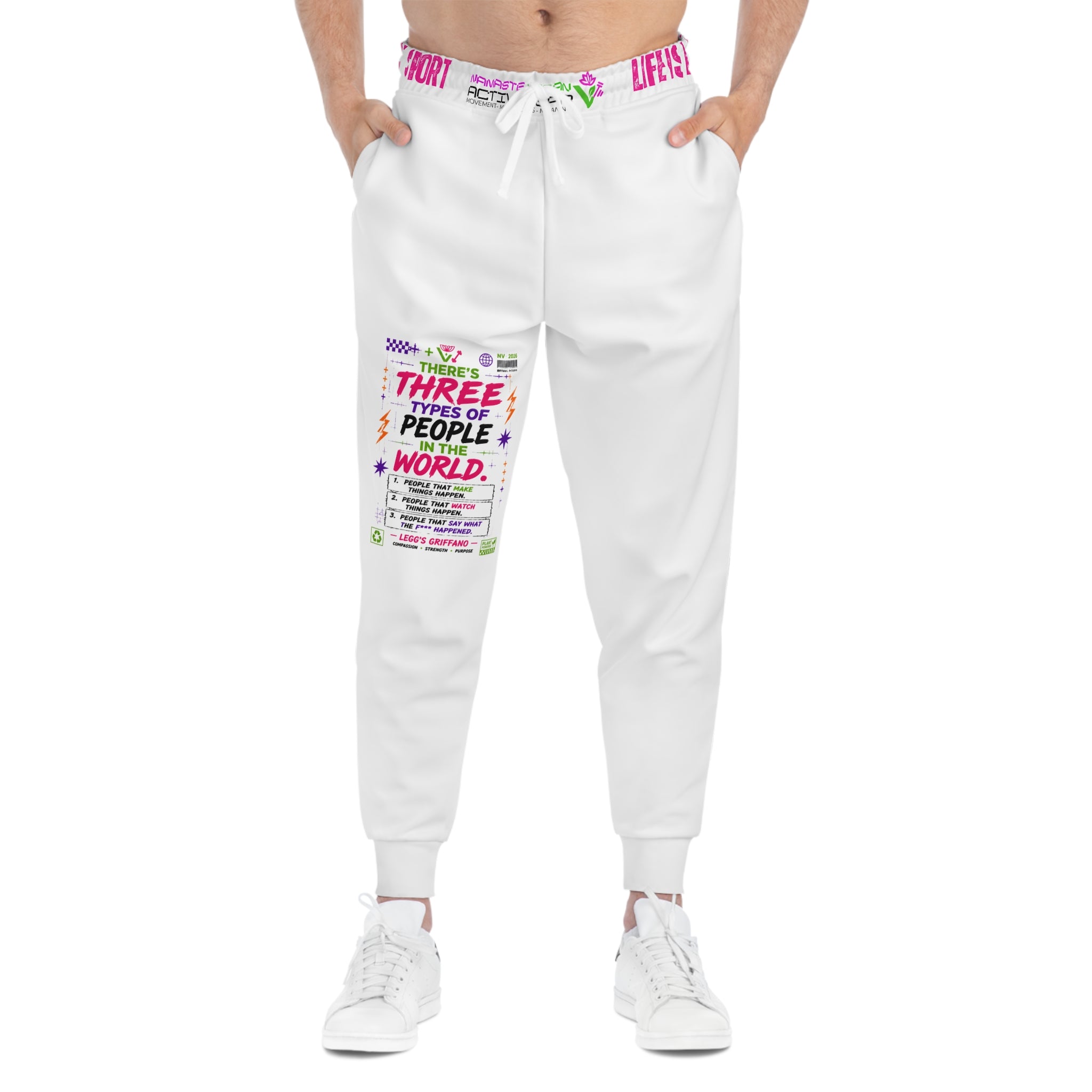 Athletic Joggers (AOP) Printify