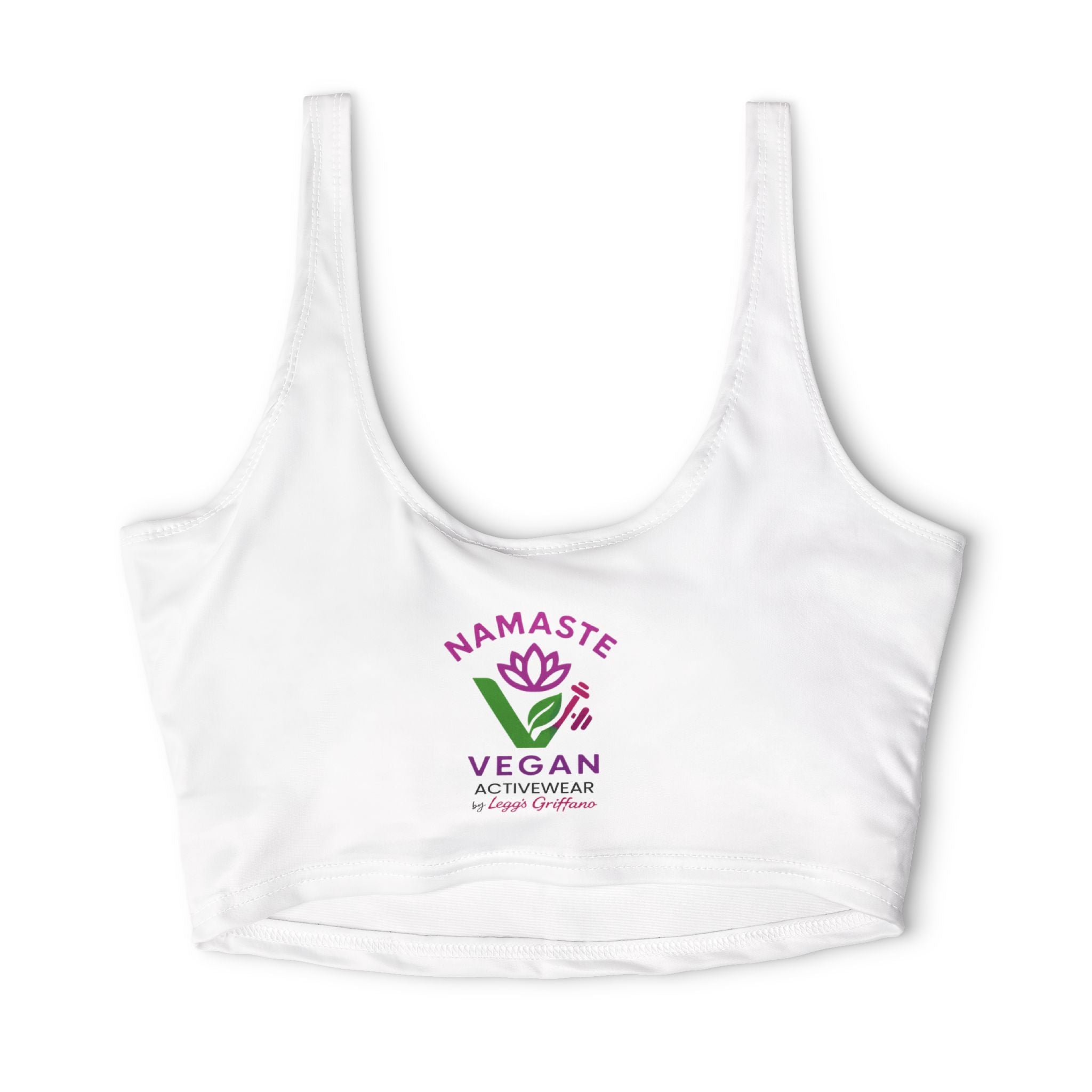 Polyester Sports Bra (AOP) Printify