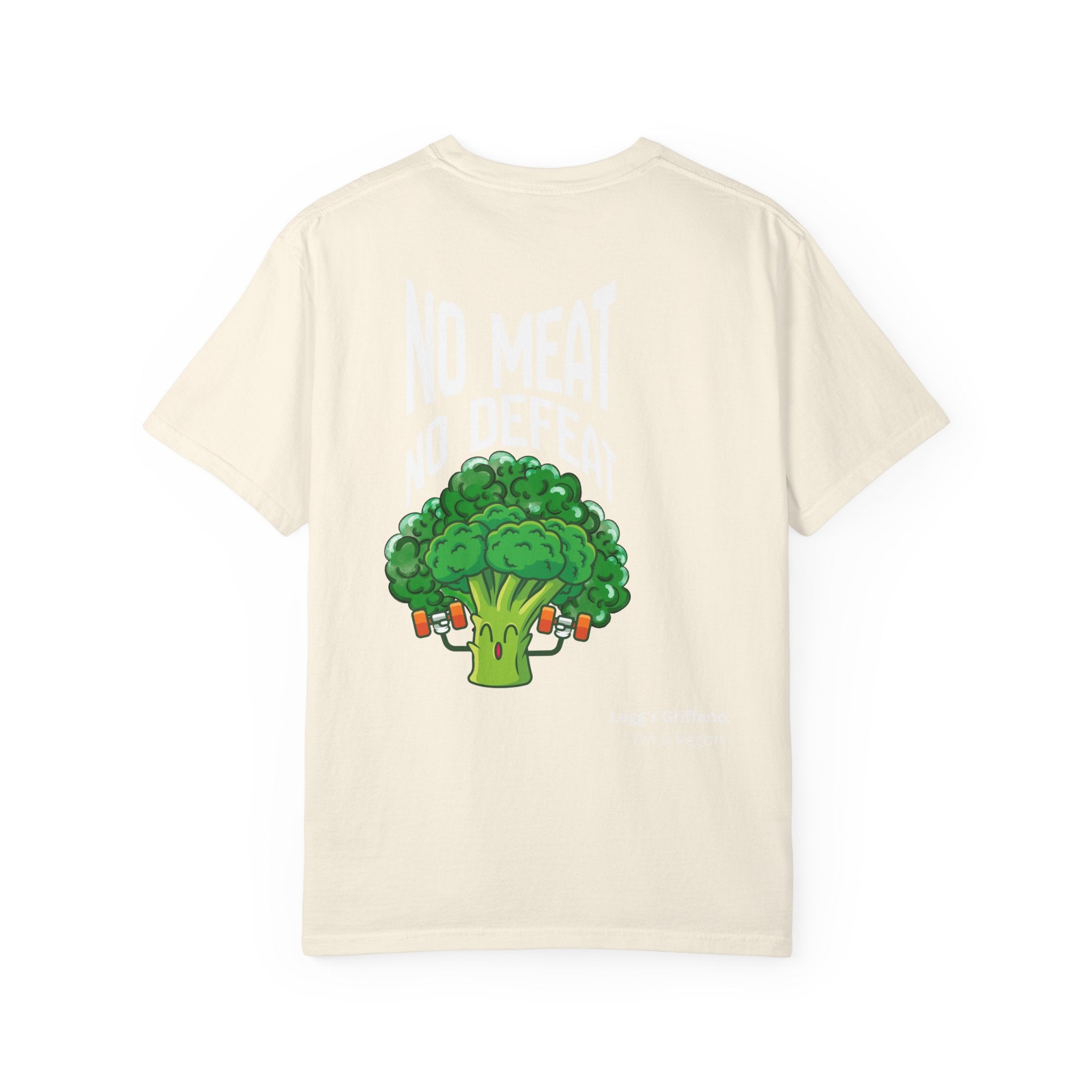 Vegan Garden T-Shirt — 'No Meat' Cute Veggie Graphic Tee Printify