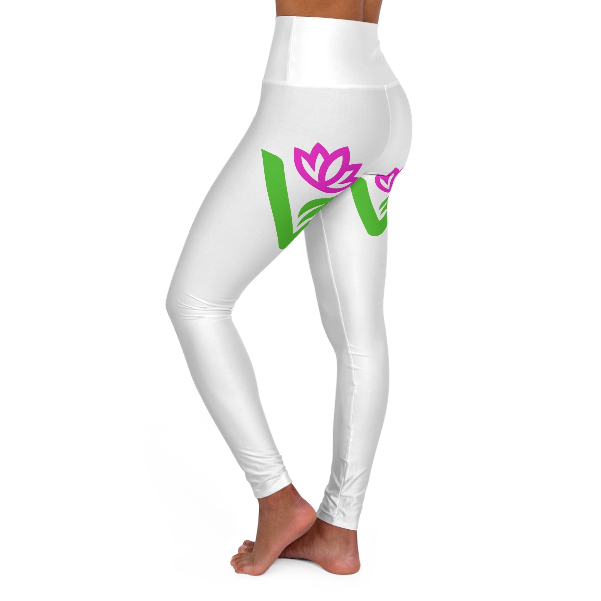Namaste Flex™ High-Waisted Leggings Printify