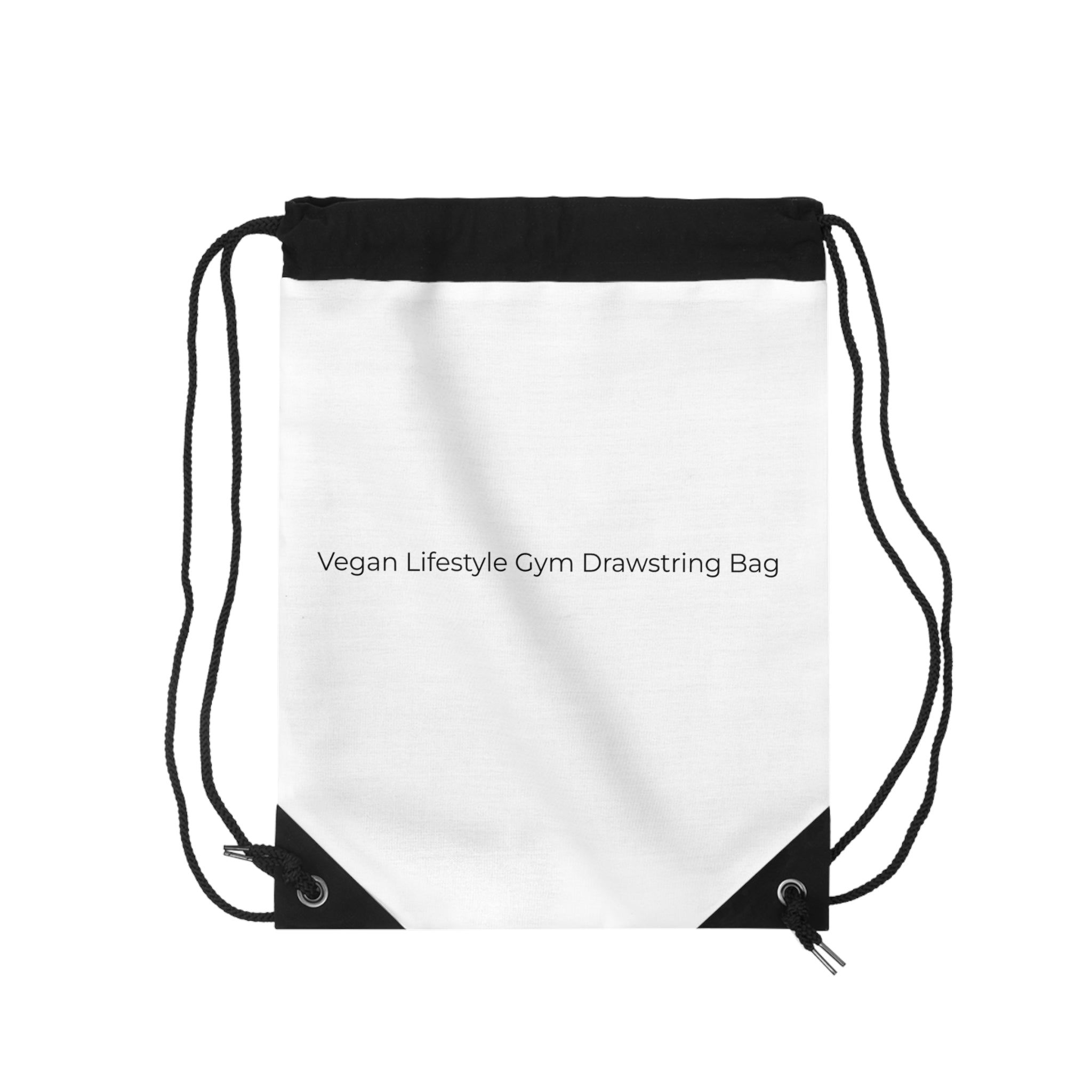 Vegan Namaste Drawstring Bag – Activewear Gym Tote Printify