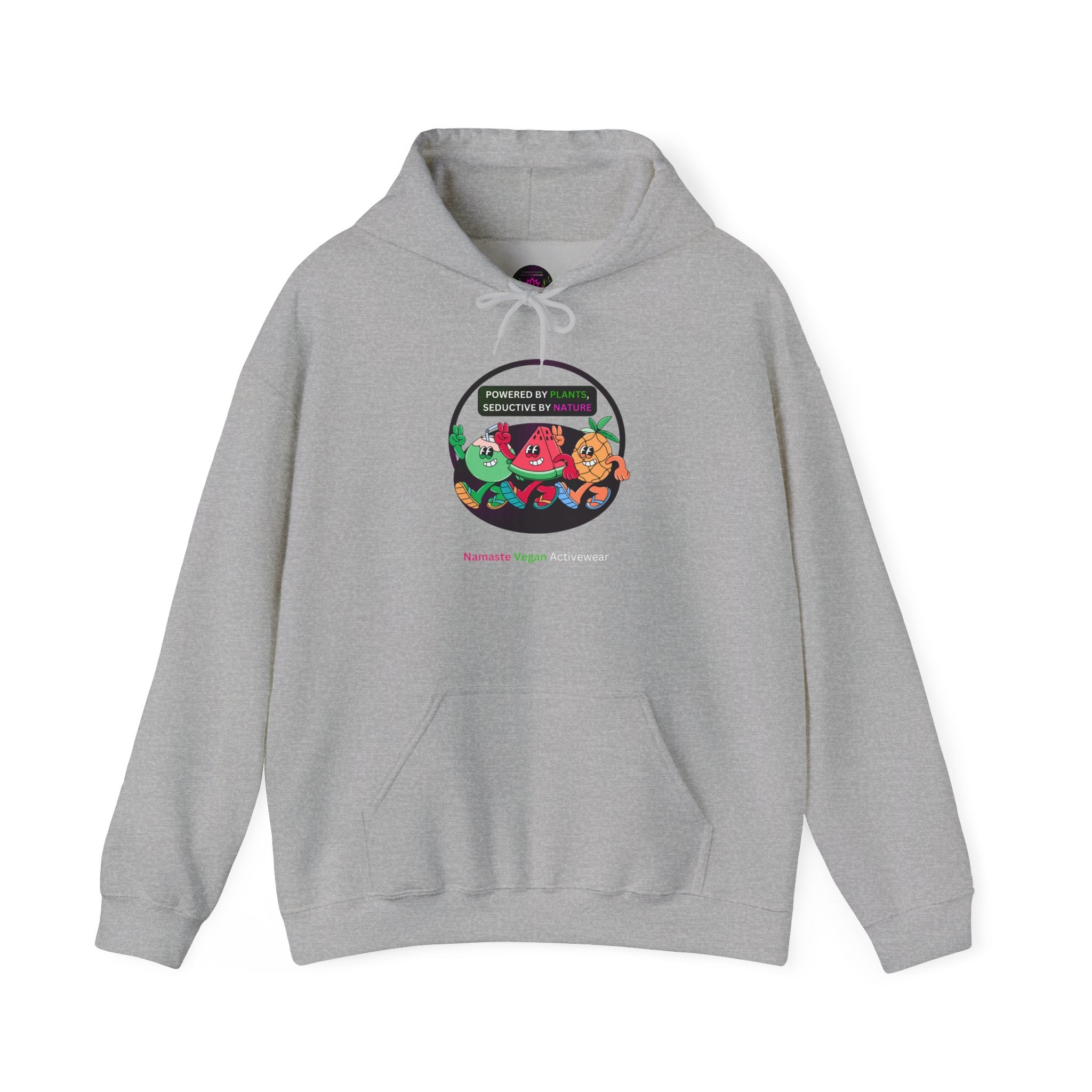 Vegan Kids Hoodie — 'So Cute, So Strong. Kids a Vegan.' Plant-Powered Children's Sweatshirt Printify