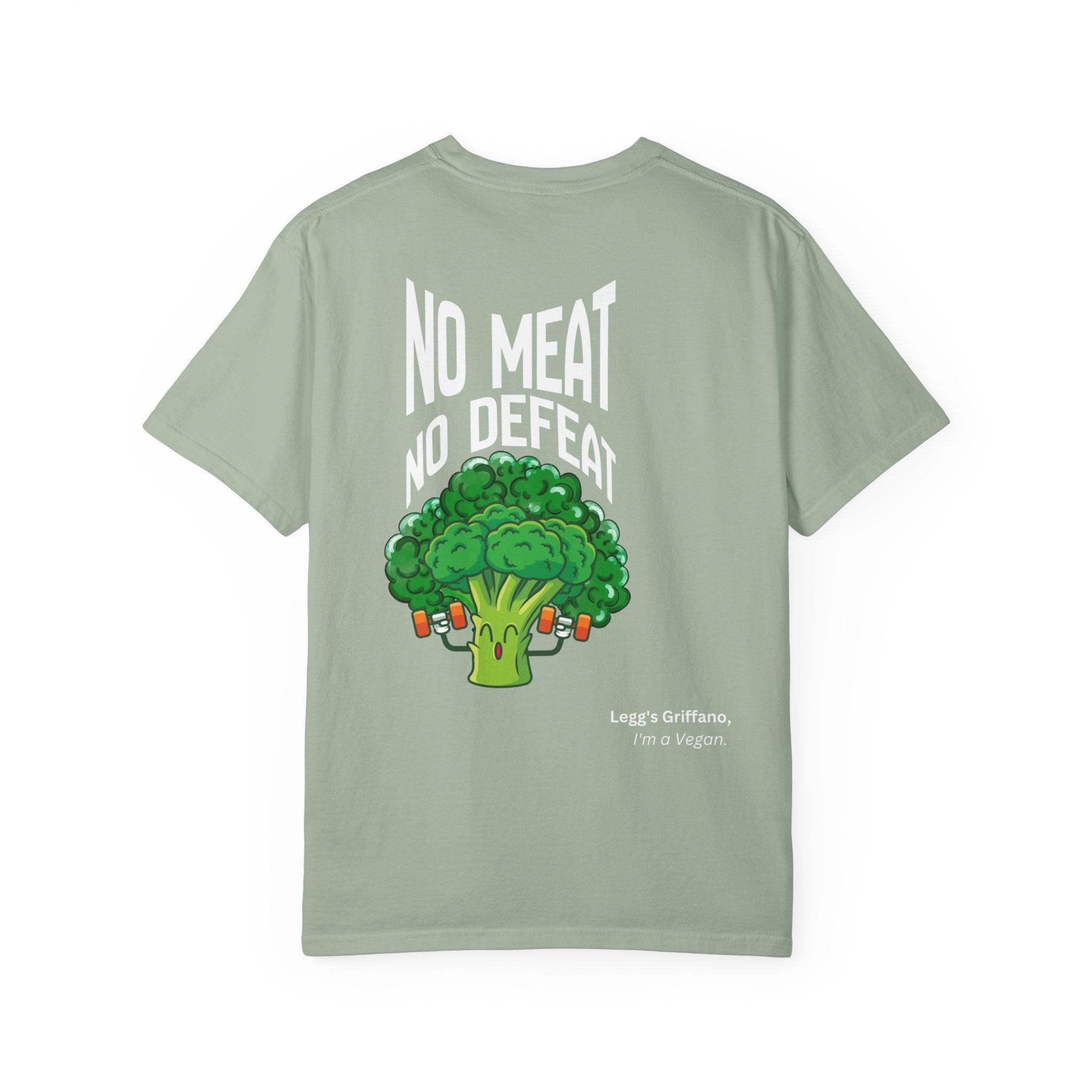 Vegan Garden T-Shirt — 'No Meat' Cute Veggie Graphic Tee Printify