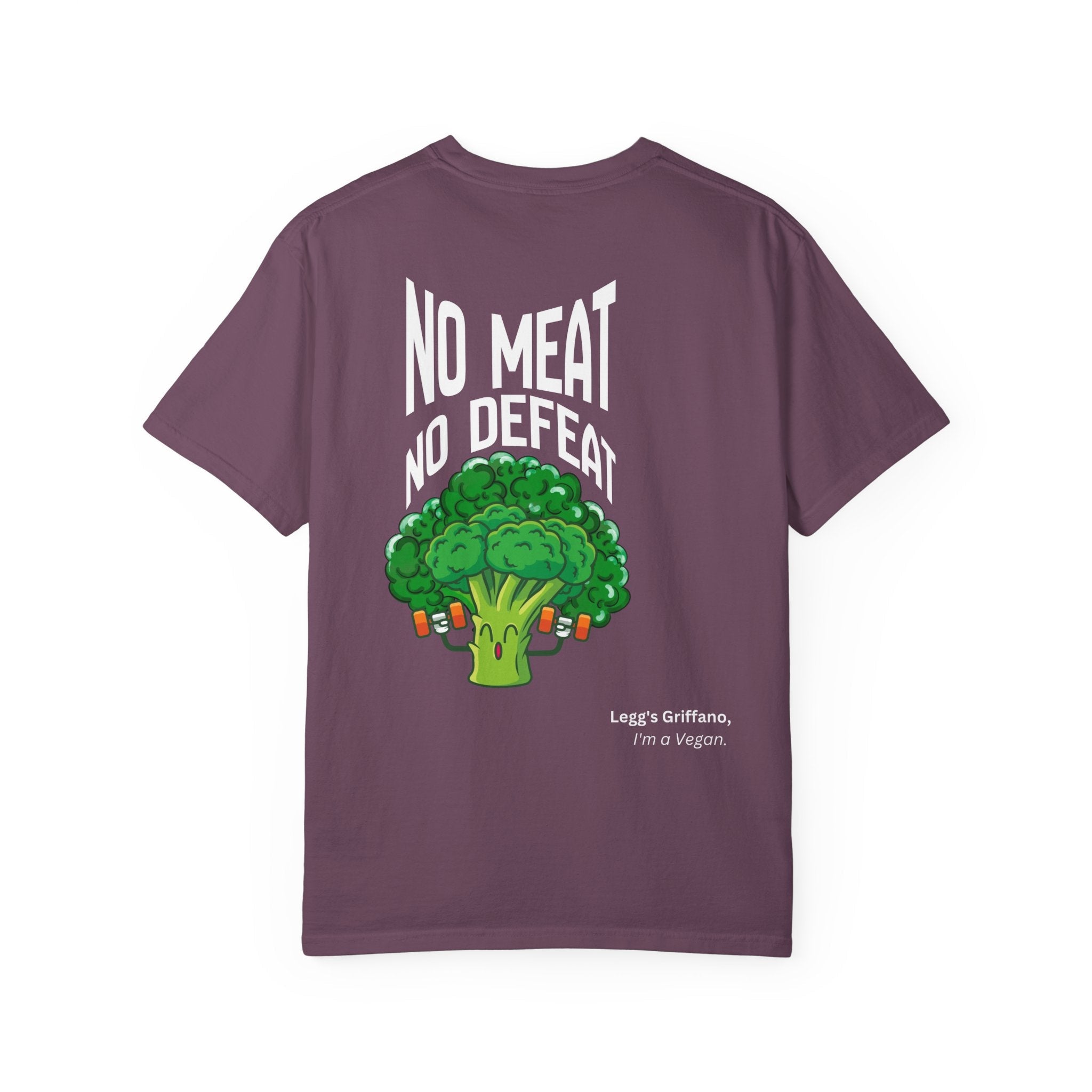 Vegan Garden T-Shirt — 'No Meat' Cute Veggie Graphic Tee Printify