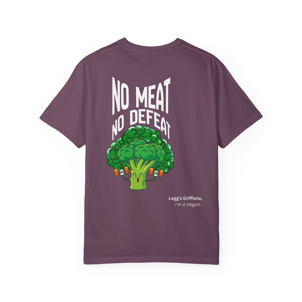 Vegan Garden T-Shirt — 'No Meat' Cute Veggie Graphic Tee