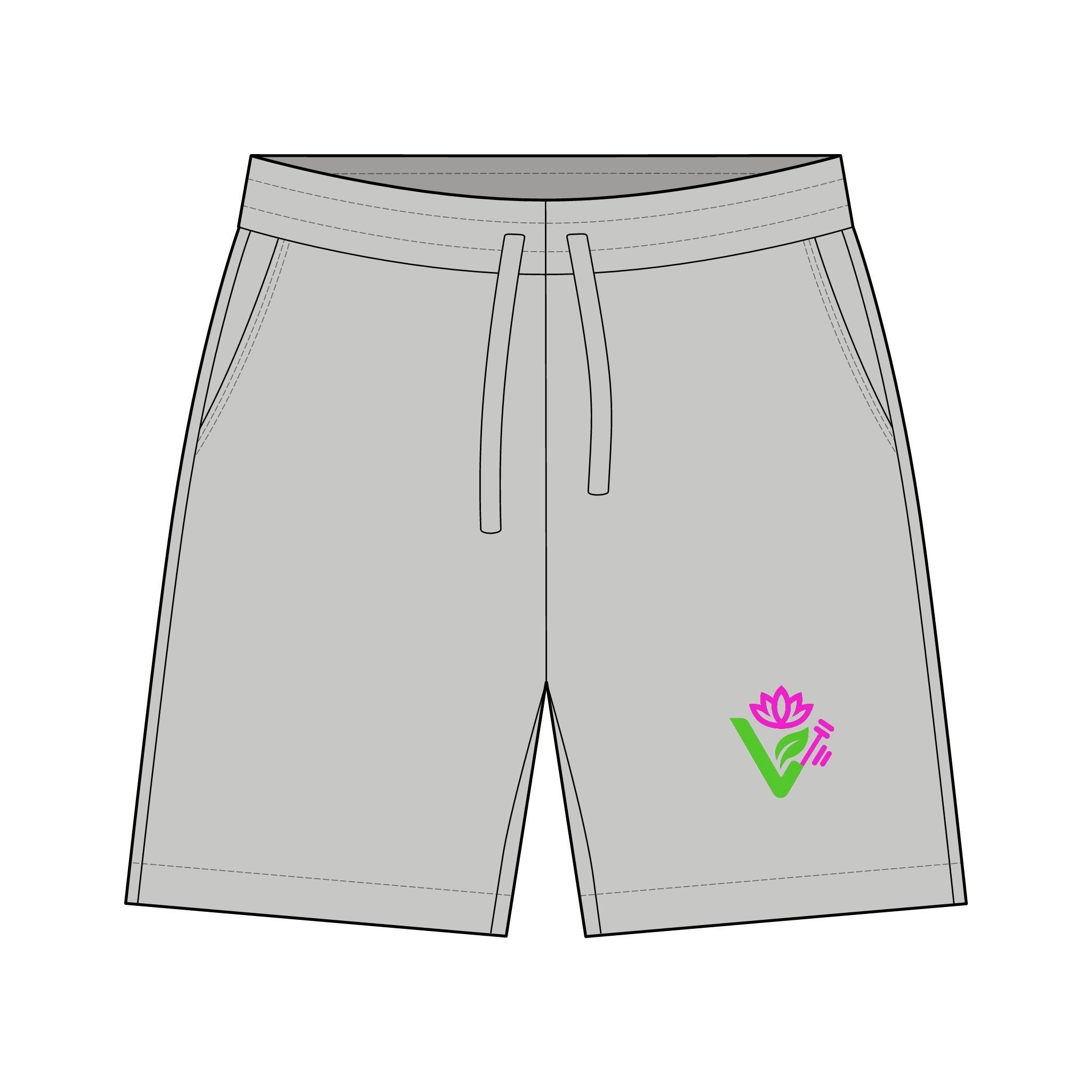 VeganEase™ Fleece Shorts Printify