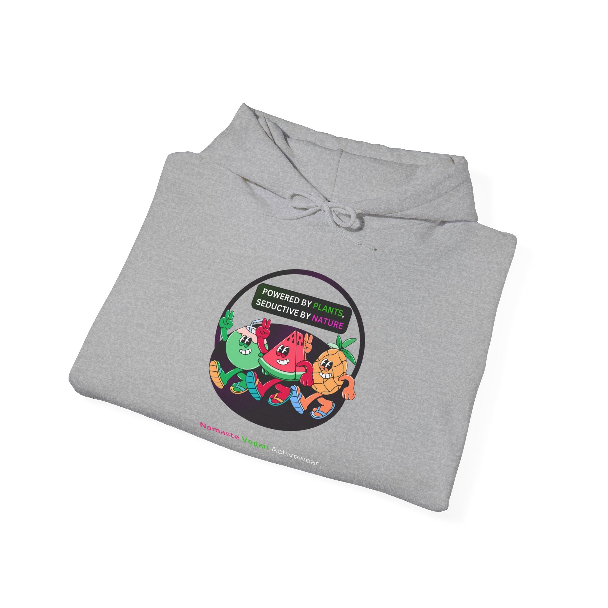 Vegan Kids Hoodie — 'So Cute, So Strong. Kids a Vegan.' Plant-Powered Children's Sweatshirt Printify