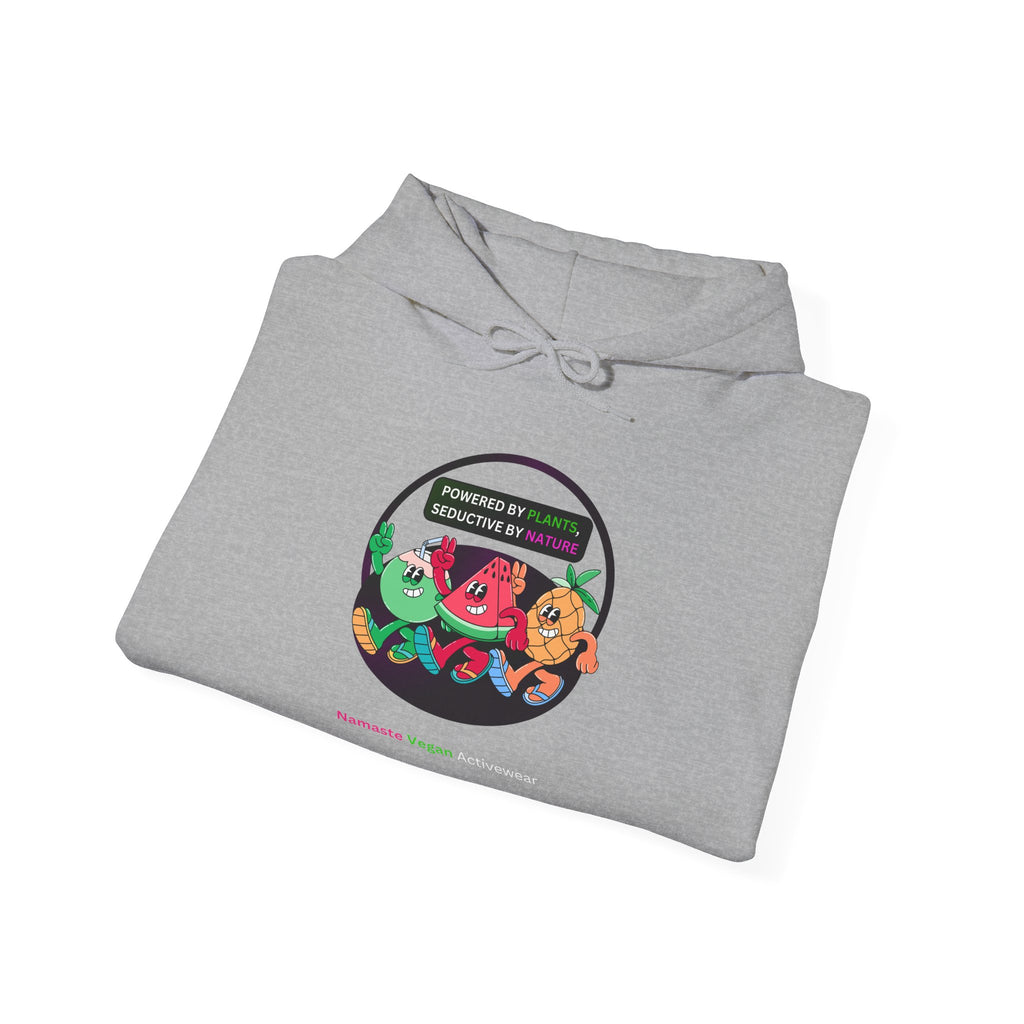 Vegan Kids Hoodie — 'So Cute, So Strong. Kids a Vegan.' Plant-Powered Children's Sweatshirt