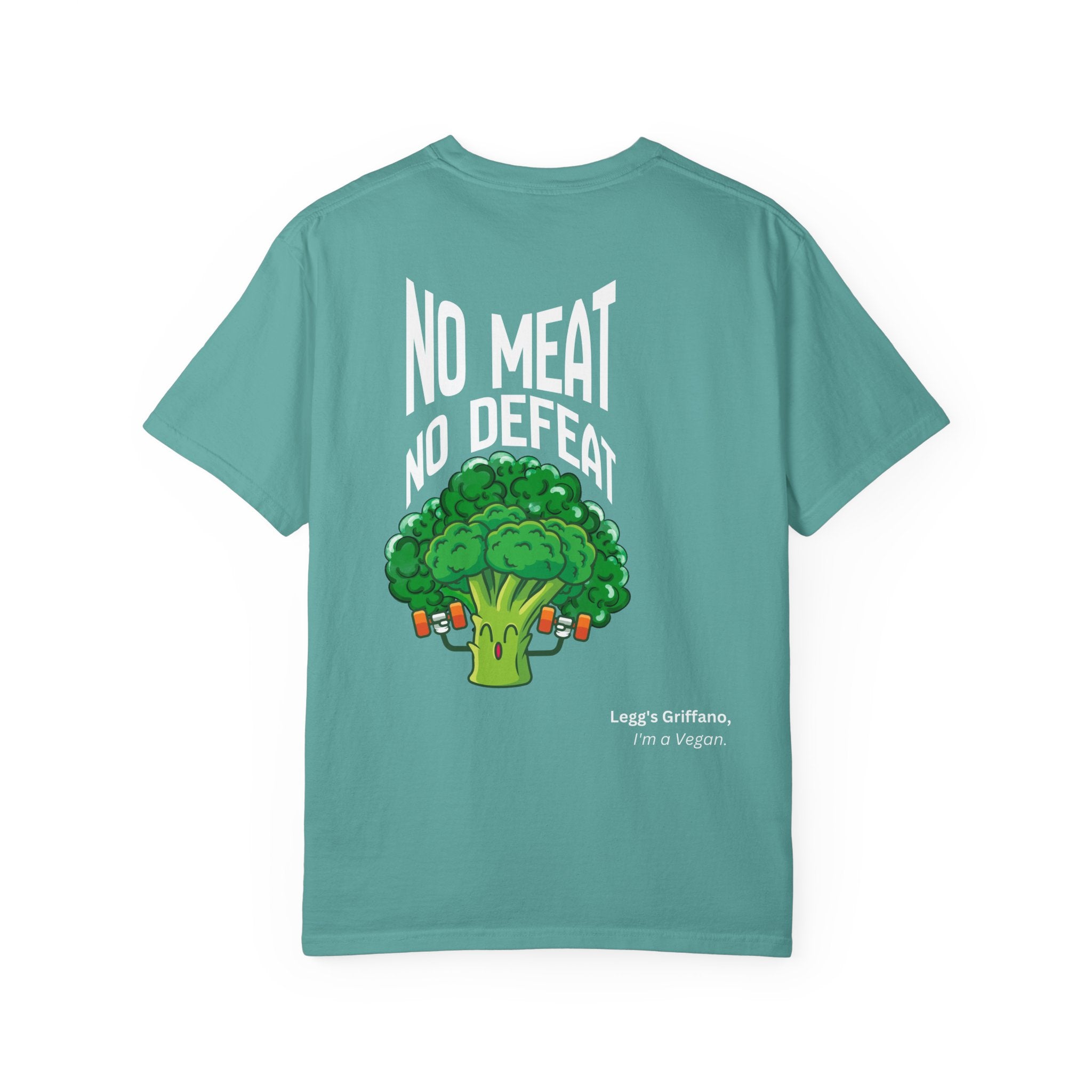 Vegan Garden T-Shirt — 'No Meat' Cute Veggie Graphic Tee Printify