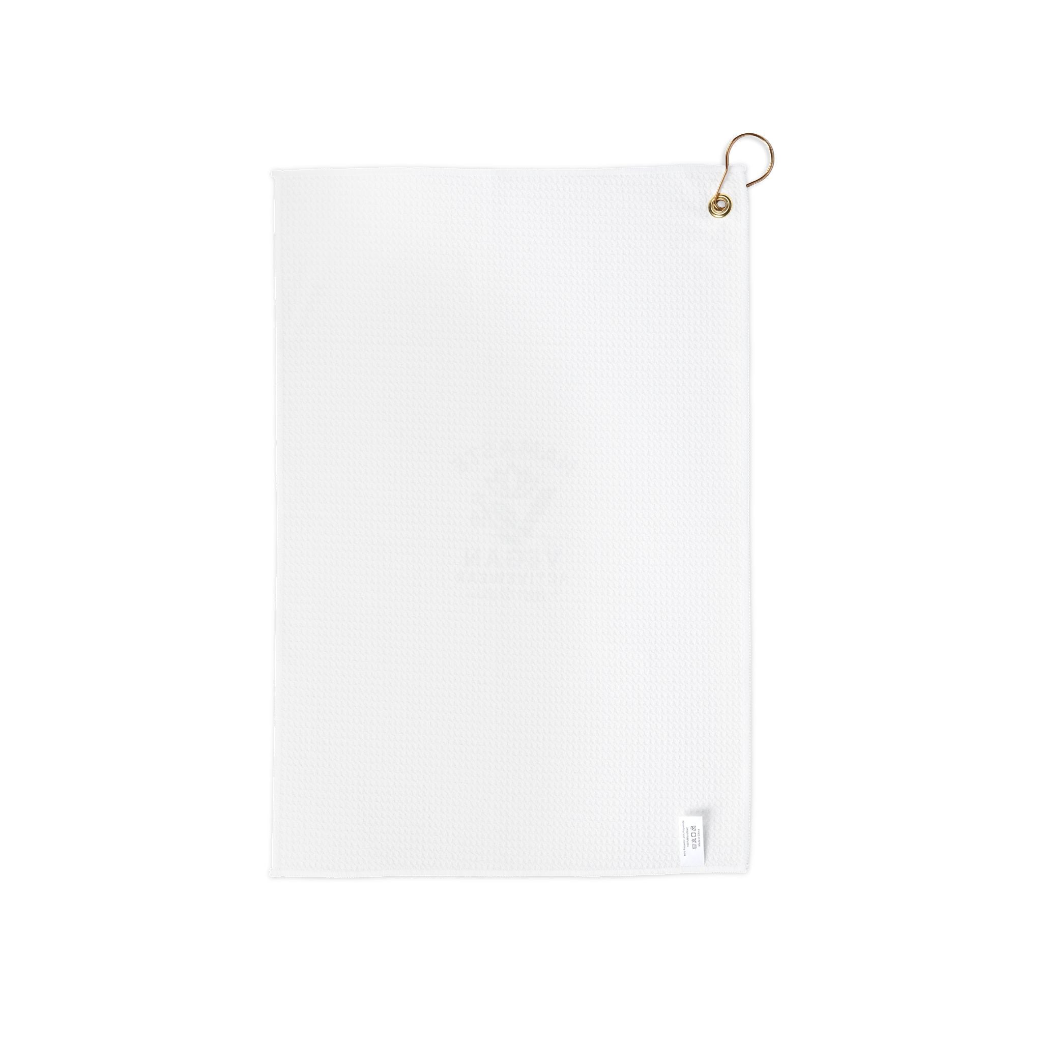 Vegan Namaste Golf Towel — Plant-Powered Performance Printify