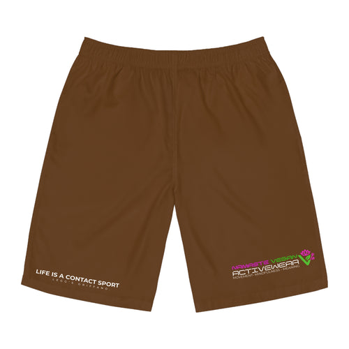 Copy of Copy of Namaste Vegan™ Men’s Board Shorts — 100% Vegan Quick-Dry Activewear