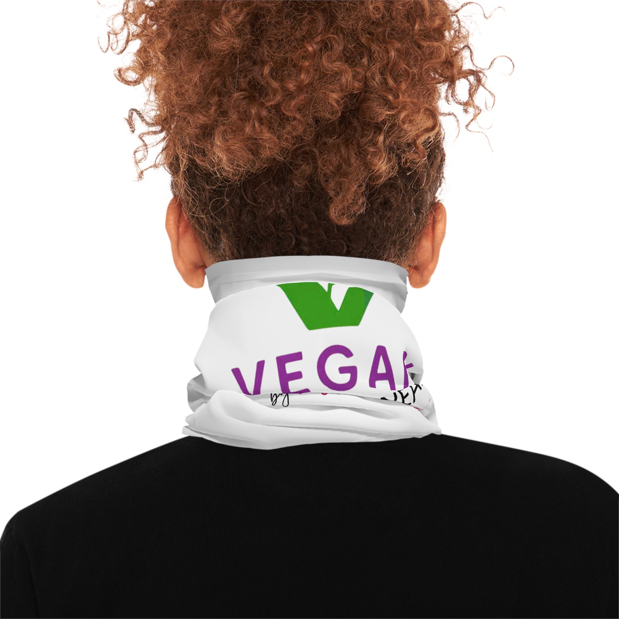 Vegan Namaste Neck Gaiter — 'Strong Enough to Stand Alone' Lightweight Face & Head Scarf Printify