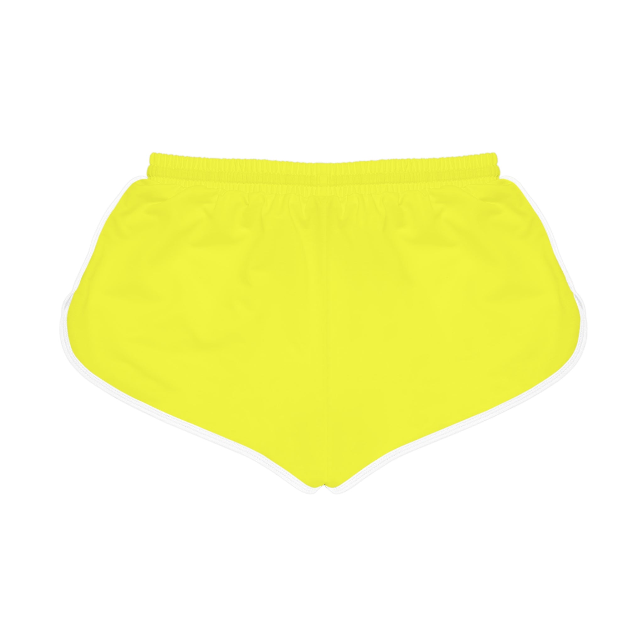 Vegan Namaste Carrot Crew Women's Relaxed Shorts — Bright Yellow AOP Lounge Shorts