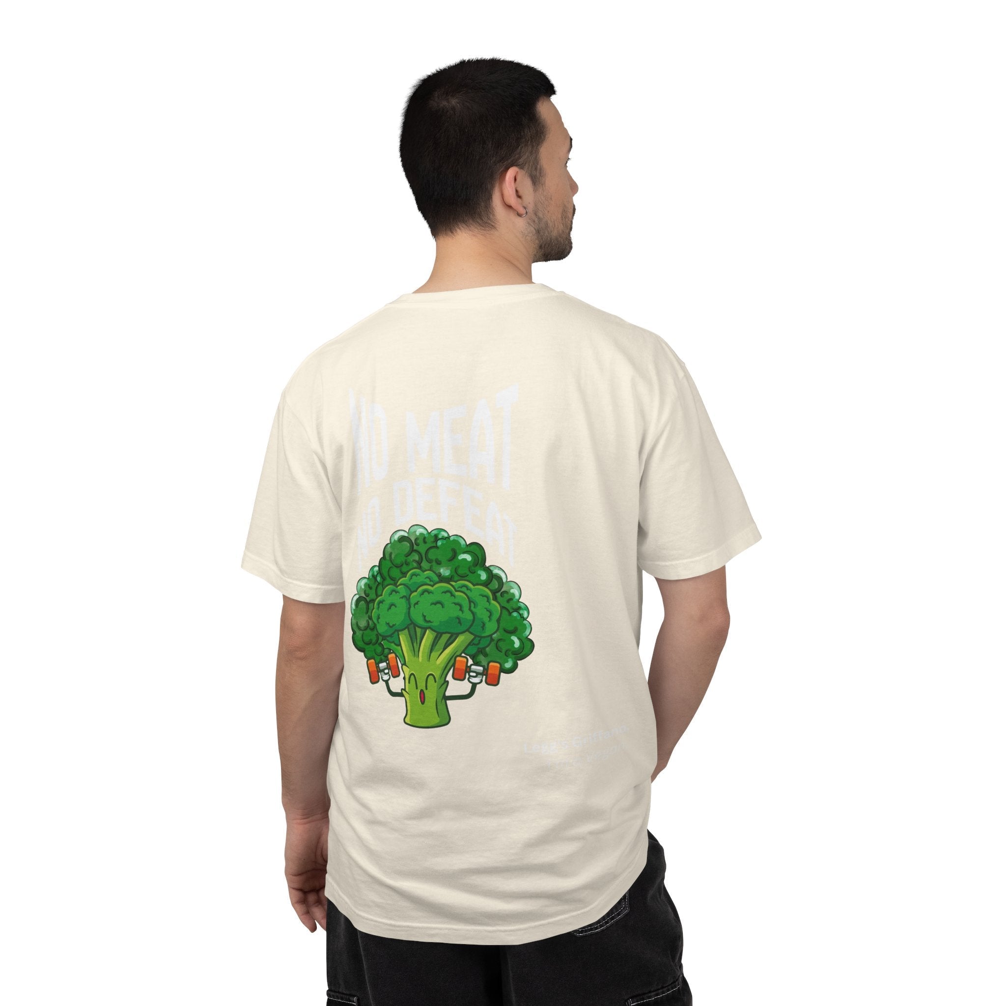 Vegan Garden T-Shirt — 'No Meat' Cute Veggie Graphic Tee Printify