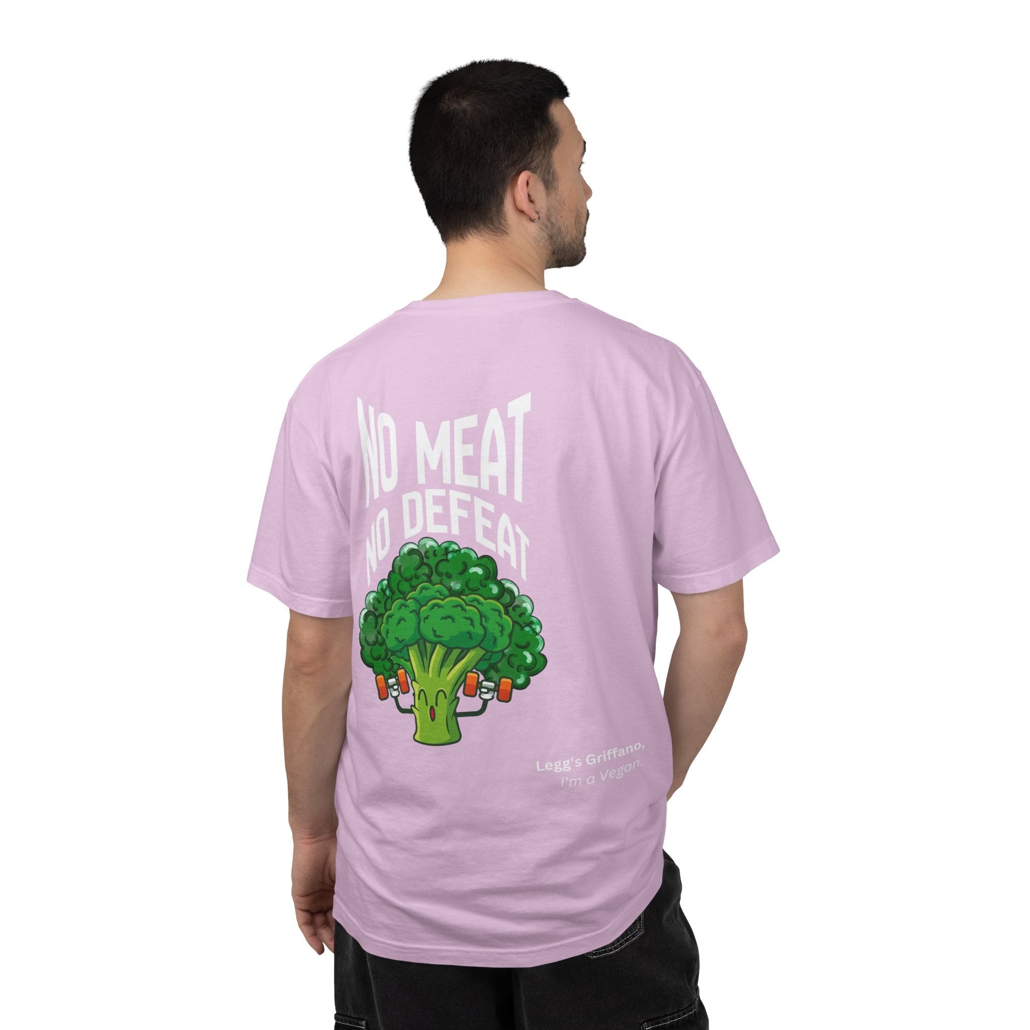 Vegan Garden T-Shirt — 'No Meat' Cute Veggie Graphic Tee Printify