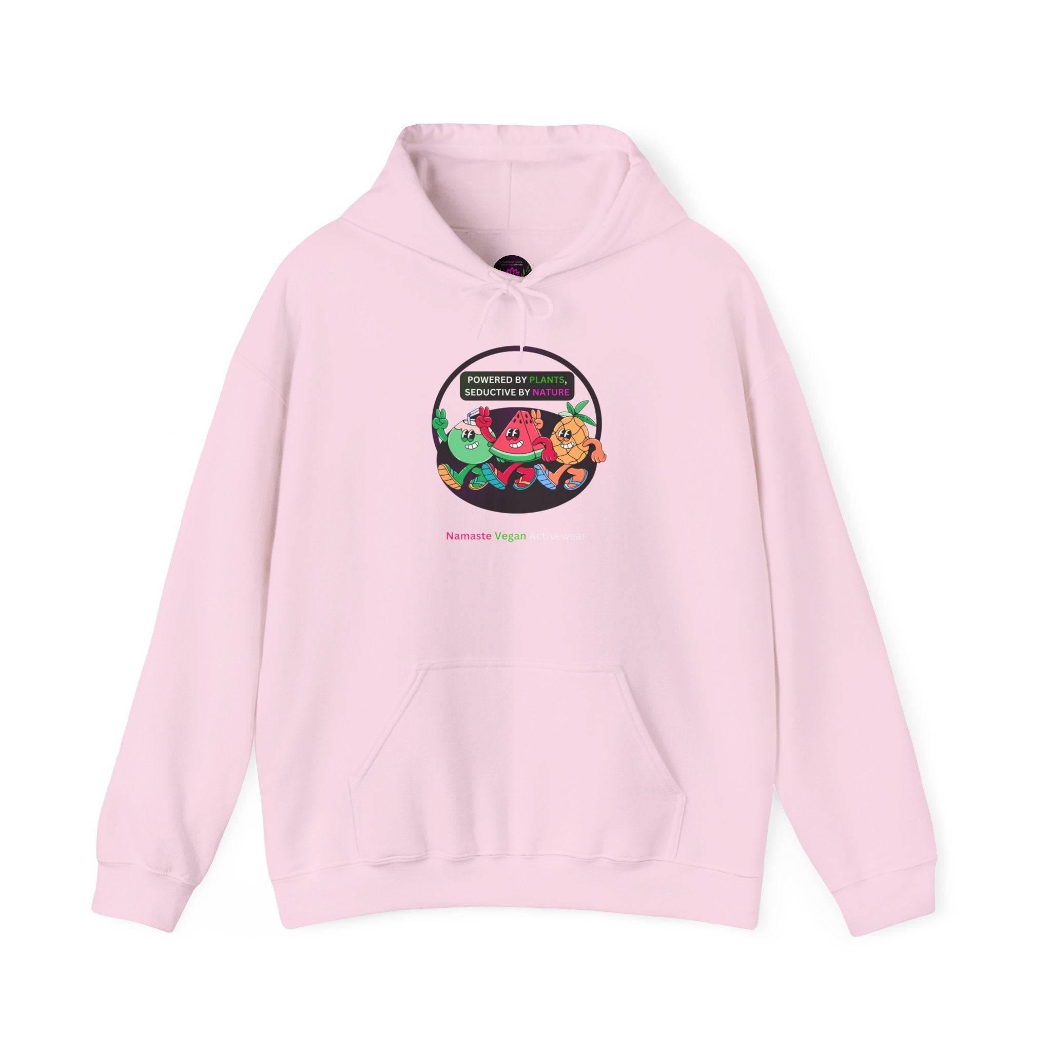 Vegan Kids Hoodie — 'So Cute, So Strong. Kids a Vegan.' Plant-Powered Children's Sweatshirt Printify