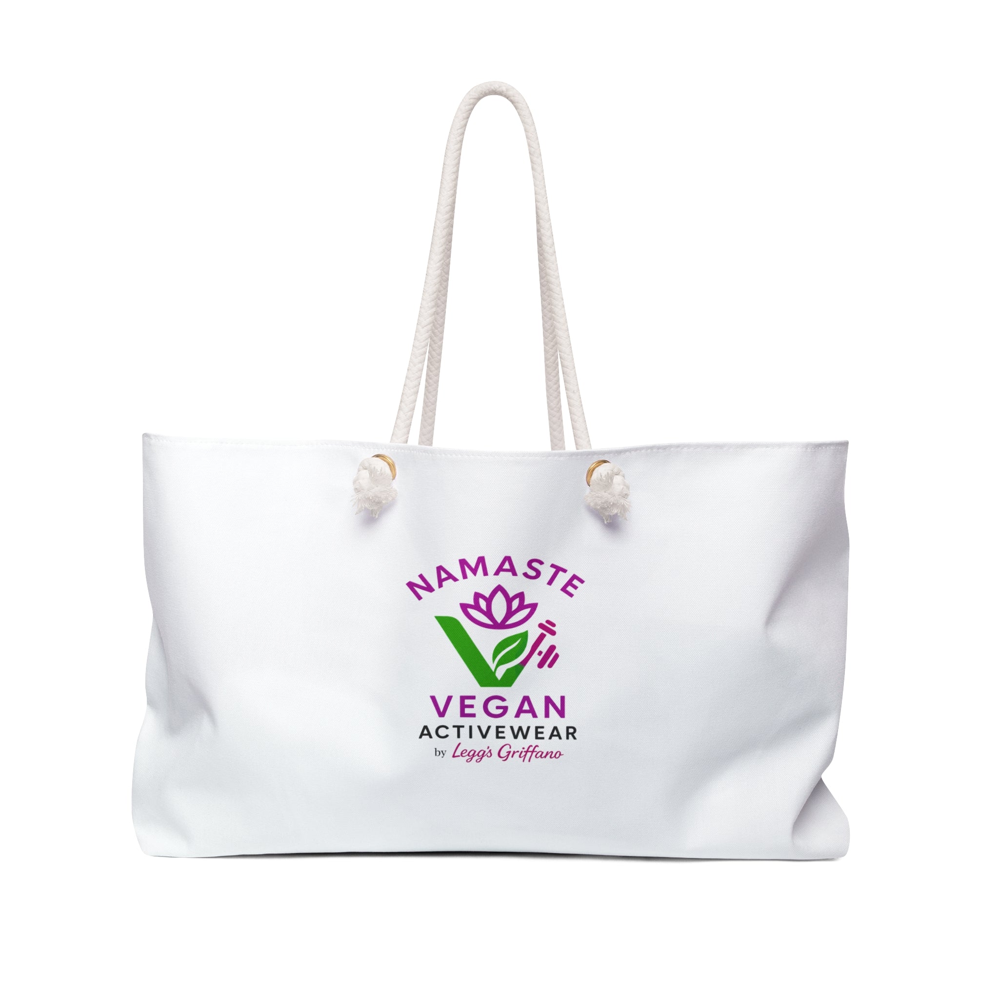 Namaste Vegan Activewear Weekender Bag Printify