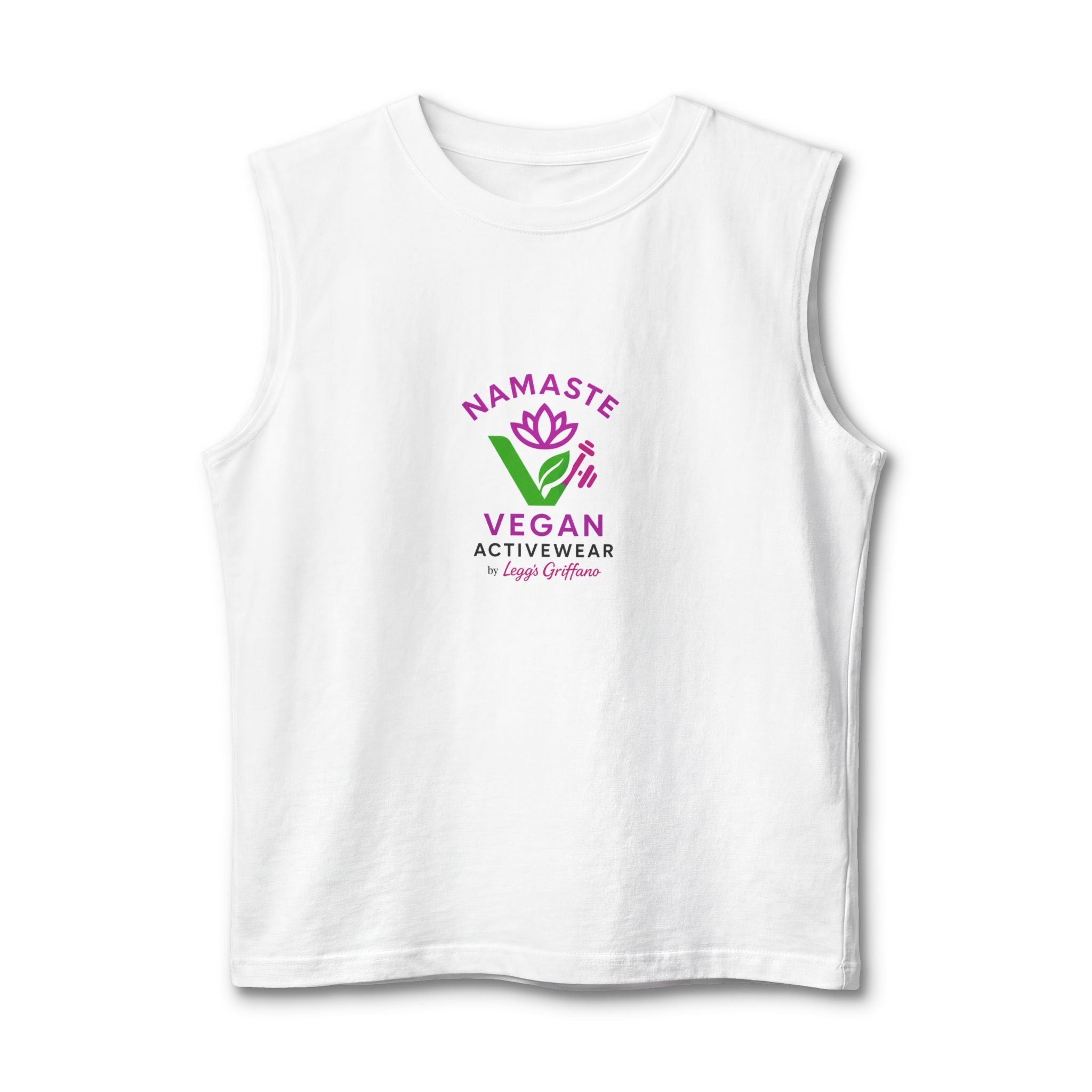 Namaste Vegan Activewear — "Life Is a Contact Sport" Muscle Tank Printify