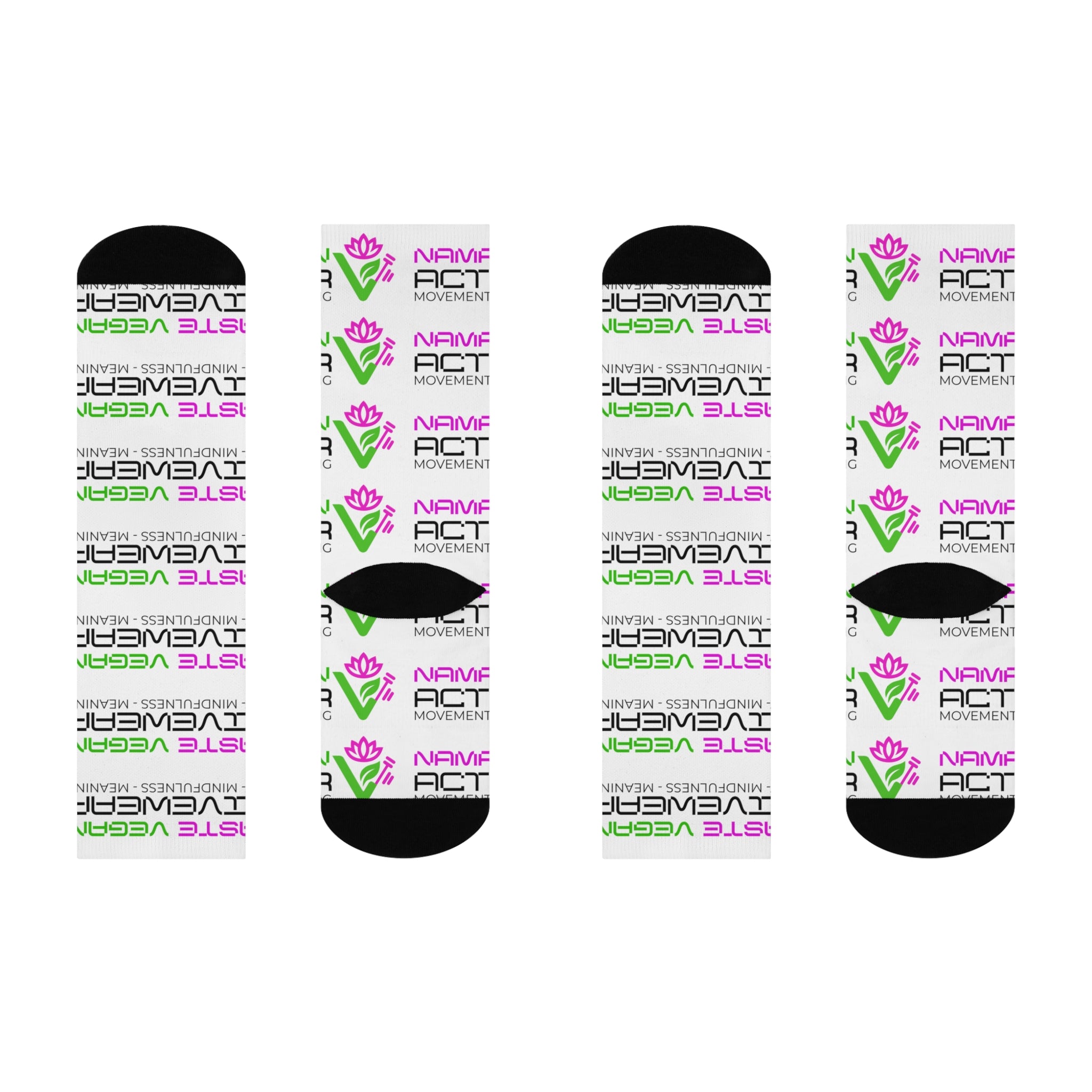 Cushioned Crew Socks Printify