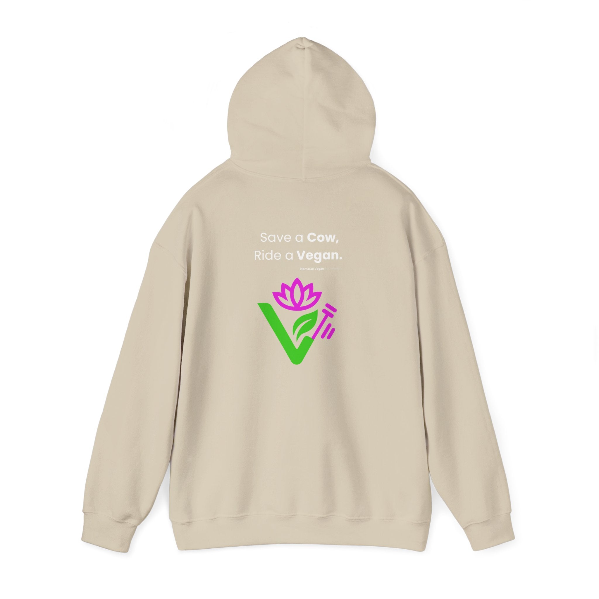 Vegan Kids Hoodie — 'So Cute, So Strong. Kids a Vegan.' Plant-Powered Children's Sweatshirt Printify