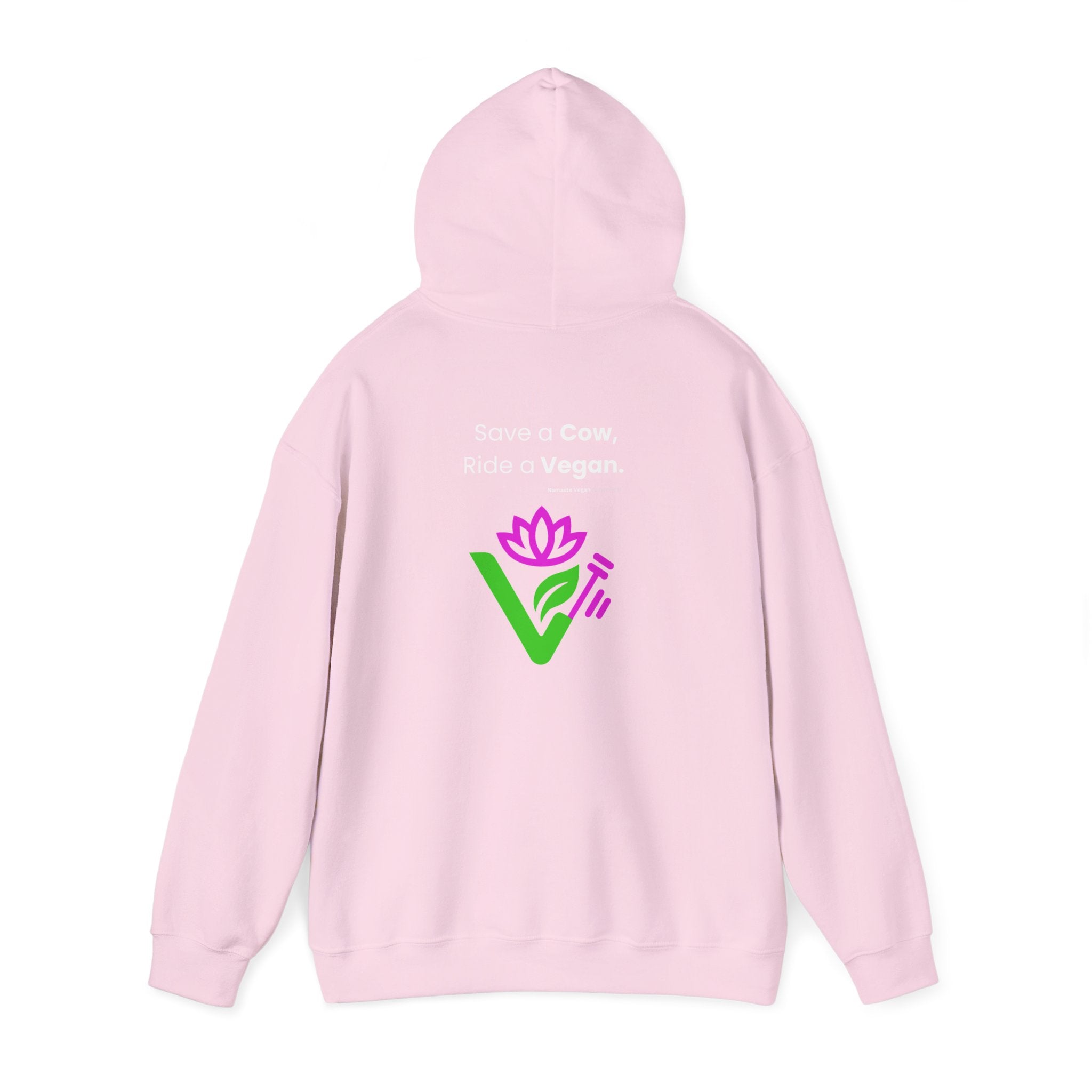 Vegan Kids Hoodie — 'So Cute, So Strong. Kids a Vegan.' Plant-Powered Children's Sweatshirt Printify