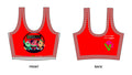 Polyester Sports Bra (AOP)
