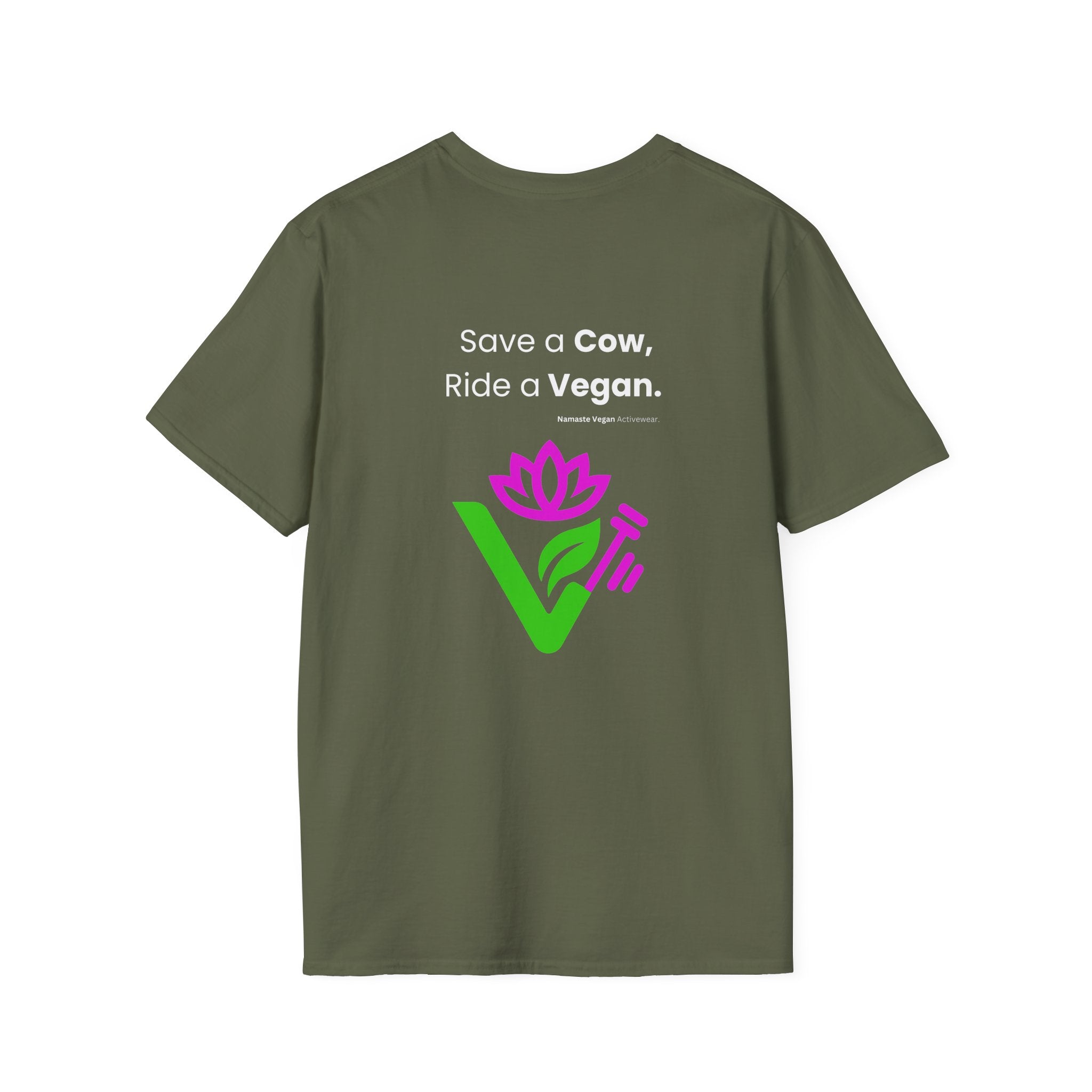 Vegan Power T-Shirt — "Powered by Plants, Seductive by Nature" Plant-Based Graphic Tee Printify