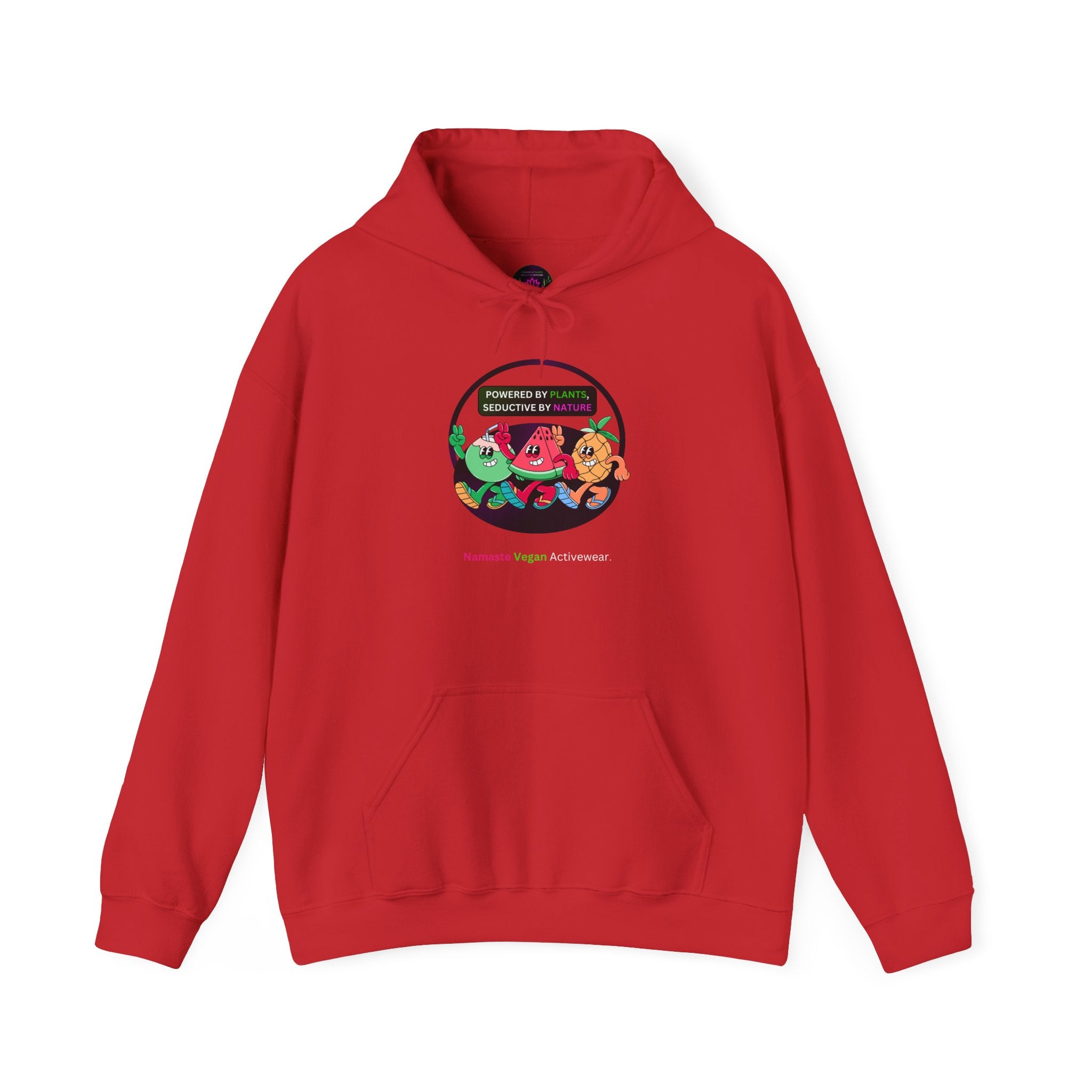 Vegan Kids Hoodie — 'So Cute, So Strong. Kids a Vegan.' Plant-Powered Children's Sweatshirt Printify