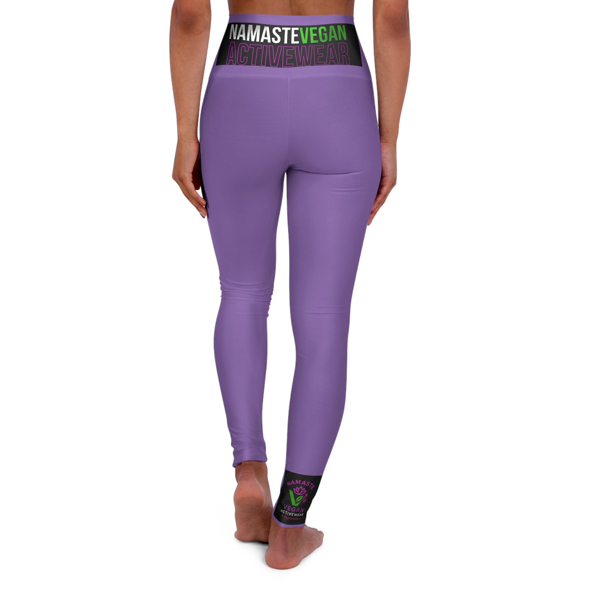 High Waisted Yoga Leggings (AOP) Printify