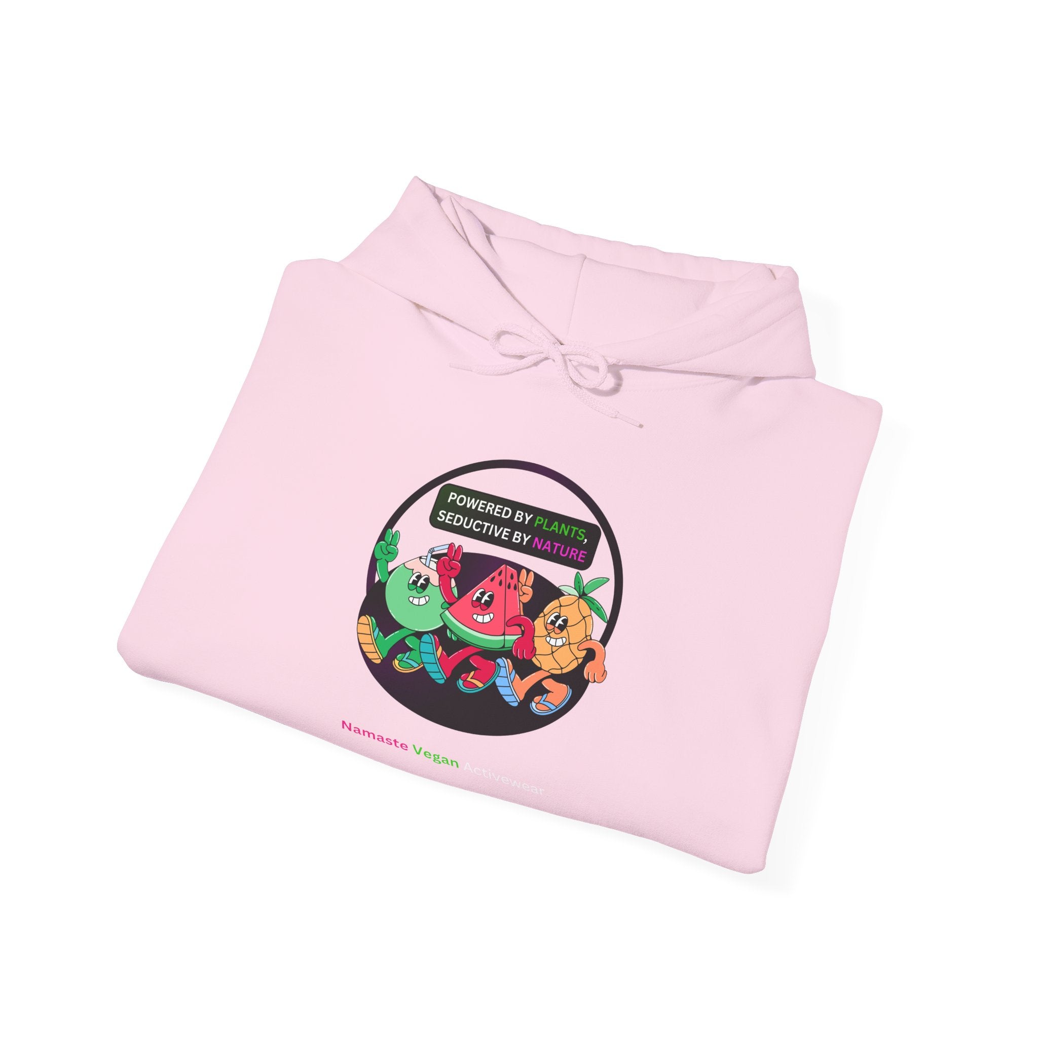 Vegan Kids Hoodie — 'So Cute, So Strong. Kids a Vegan.' Plant-Powered Children's Sweatshirt Printify