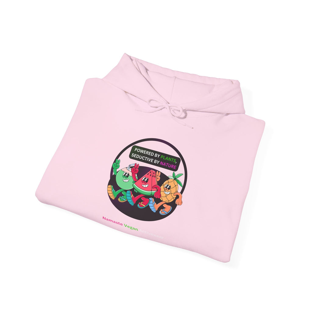 Vegan Kids Hoodie — 'So Cute, So Strong. Kids a Vegan.' Plant-Powered Children's Sweatshirt