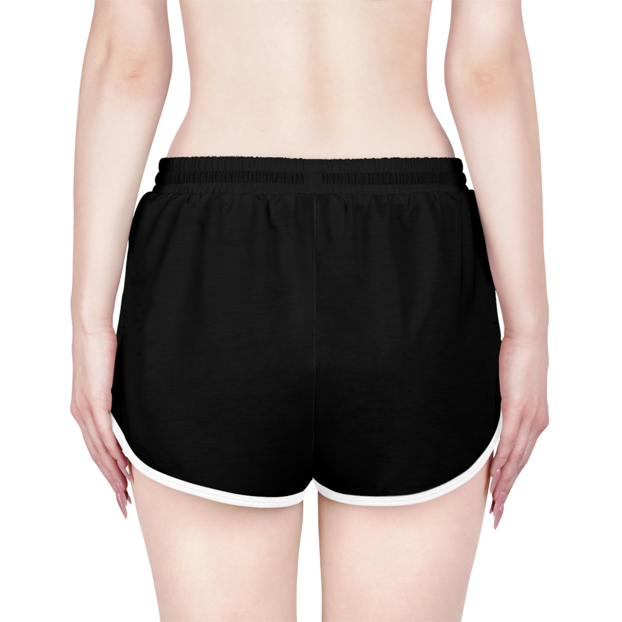 Activewear Women's Relaxed Shorts - Comfortable Green AOP Fitness Shorts Printify
