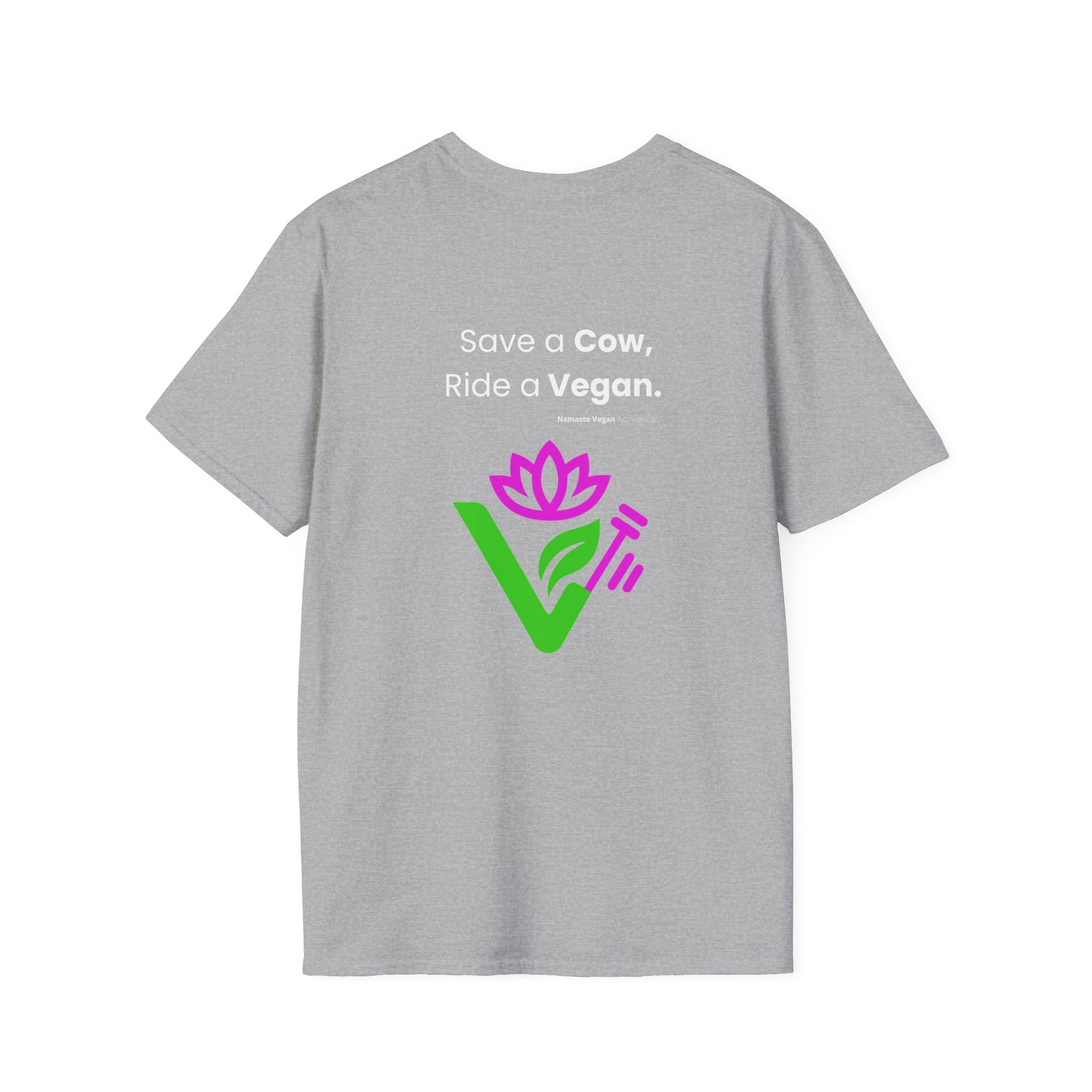 Vegan Power T-Shirt — "Powered by Plants, Seductive by Nature" Plant-Based Graphic Tee Printify