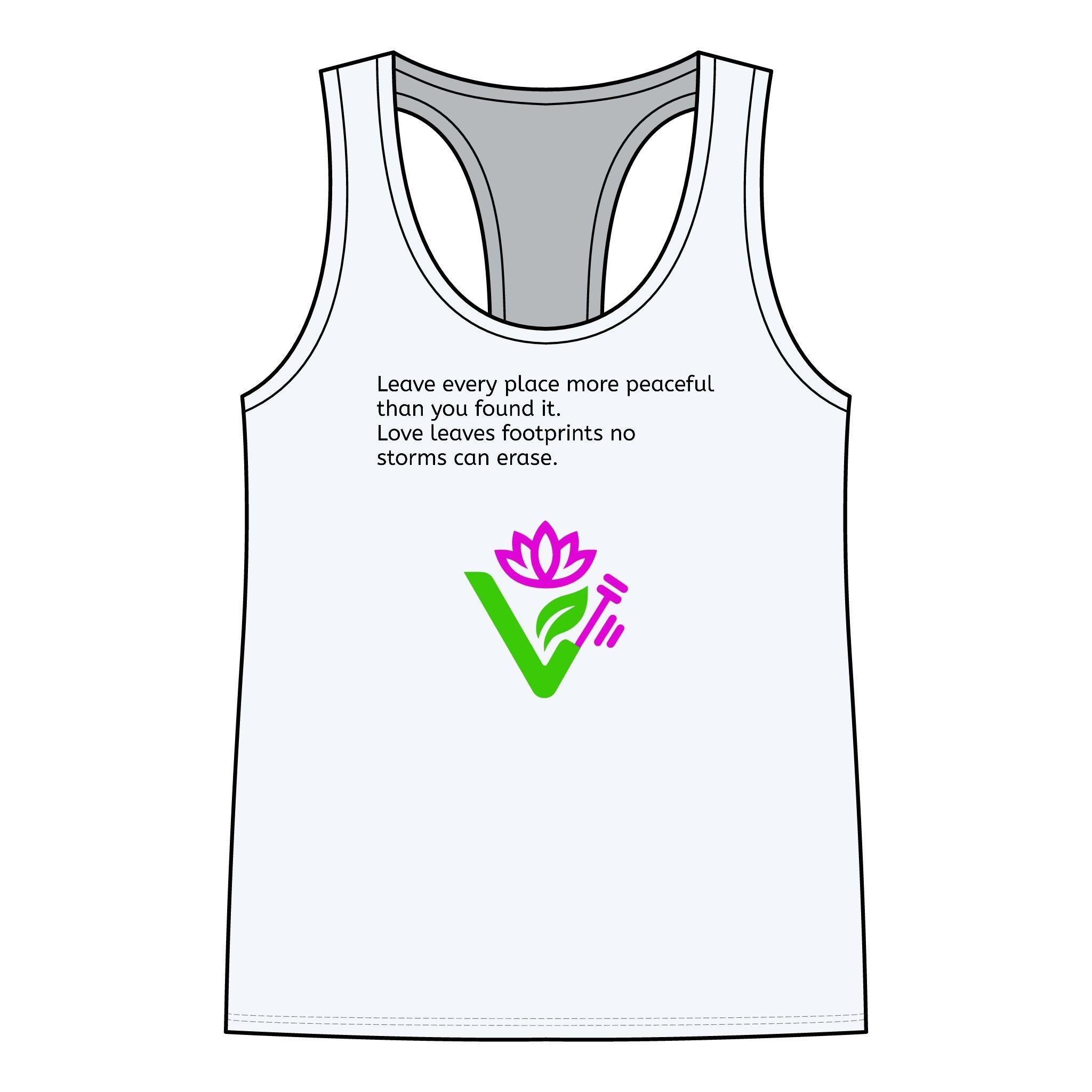 Women's Jersey Racerback Tank Printify