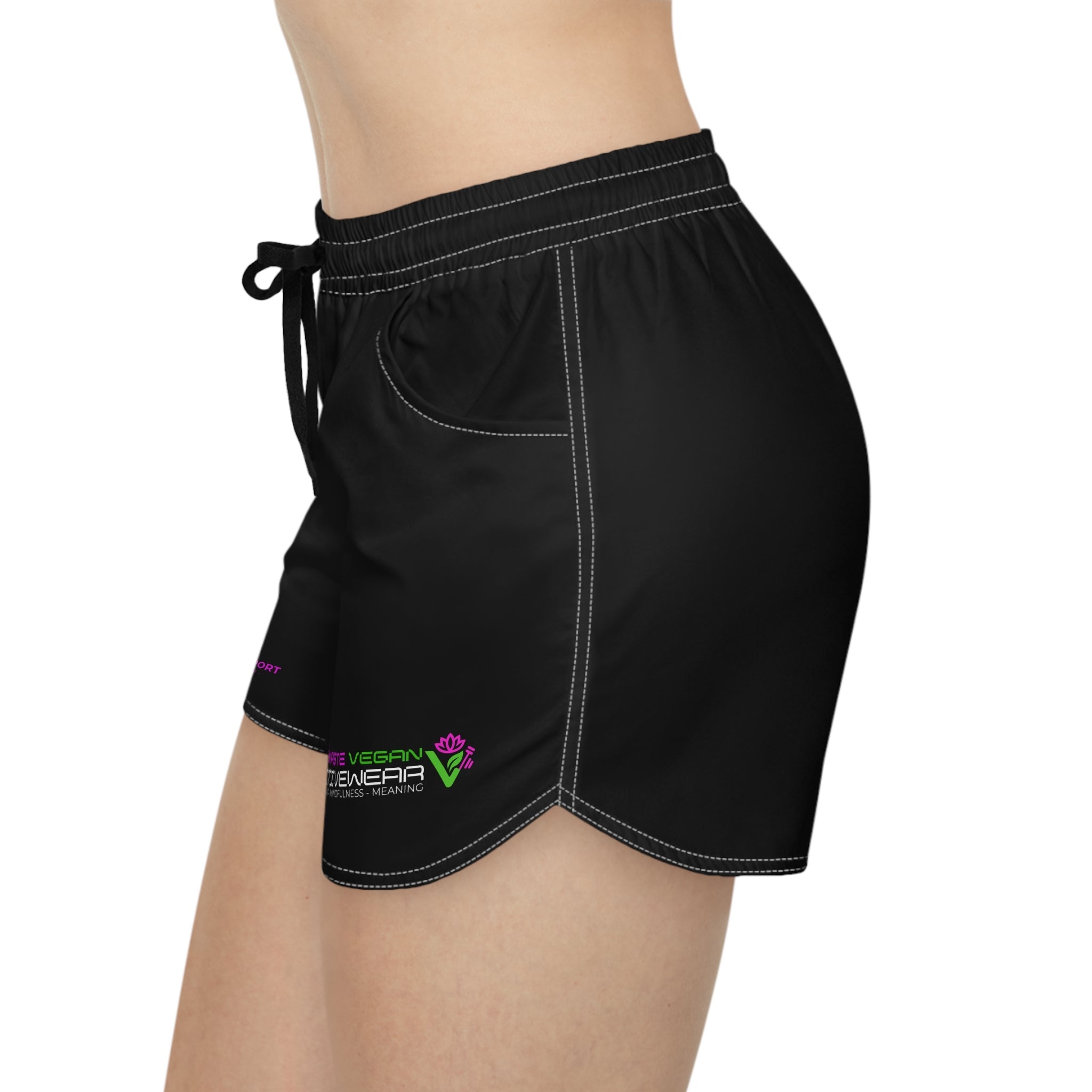 Namaste Vegan™ Women’s Active Shorts Printify