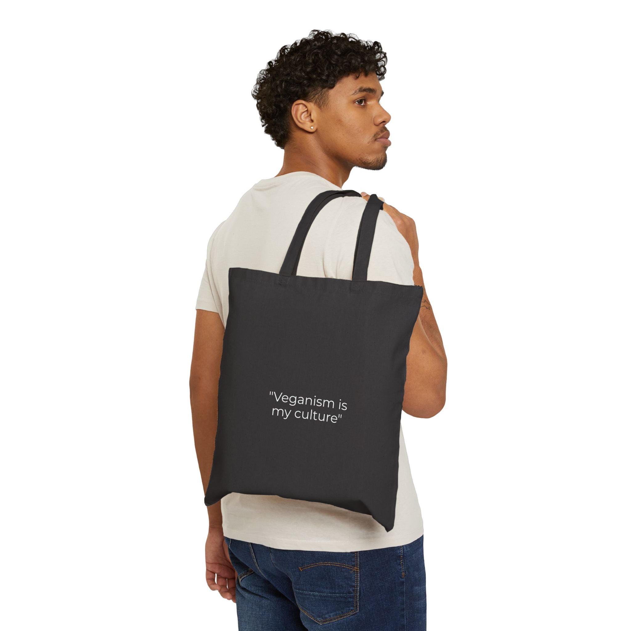 Namaste Vegan Activewear Canvas Tote Bag Printify