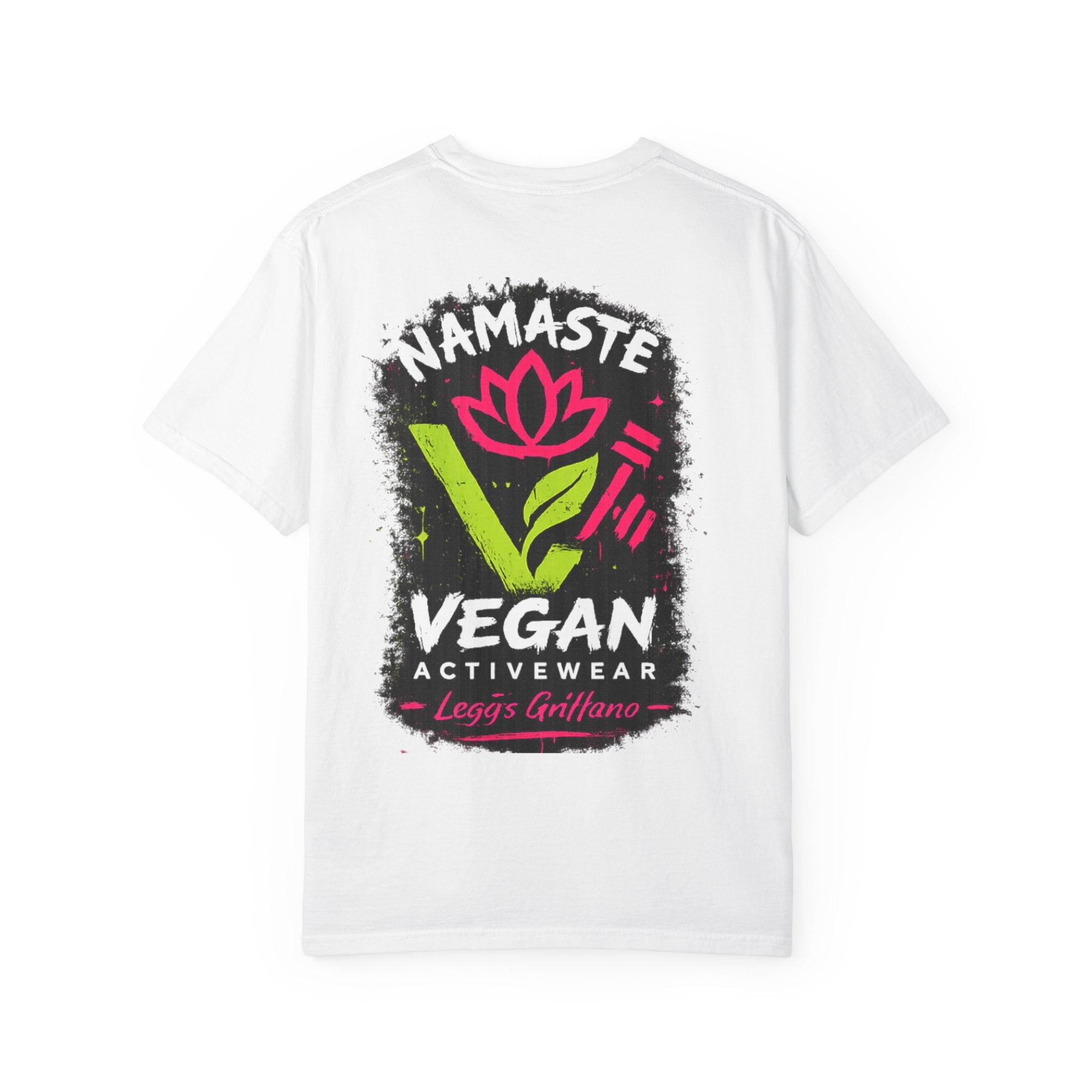 Empowering Graphic T-Shirt — "Hey You You Are F***ing Amazing" Vegan Namaste Tee Printify