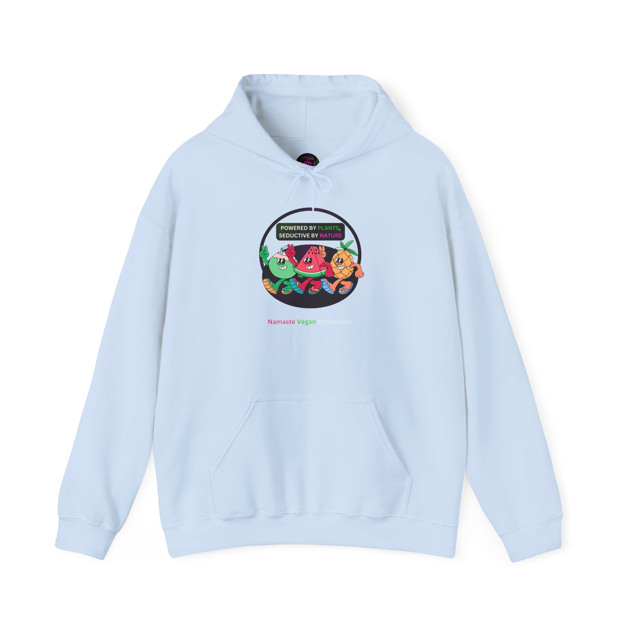 Vegan Kids Hoodie — 'So Cute, So Strong. Kids a Vegan.' Plant-Powered Children's Sweatshirt Printify