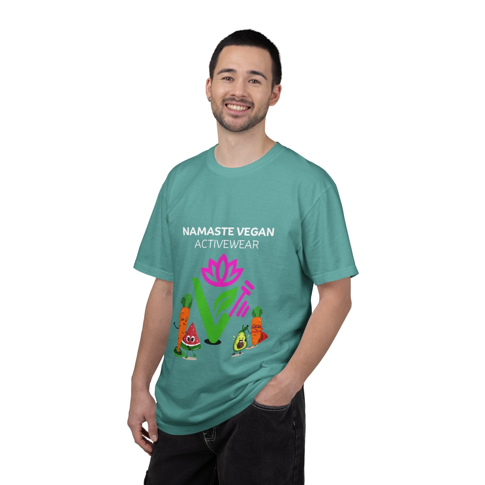 Vegan Garden T-Shirt — 'No Meat' Cute Veggie Graphic Tee Printify