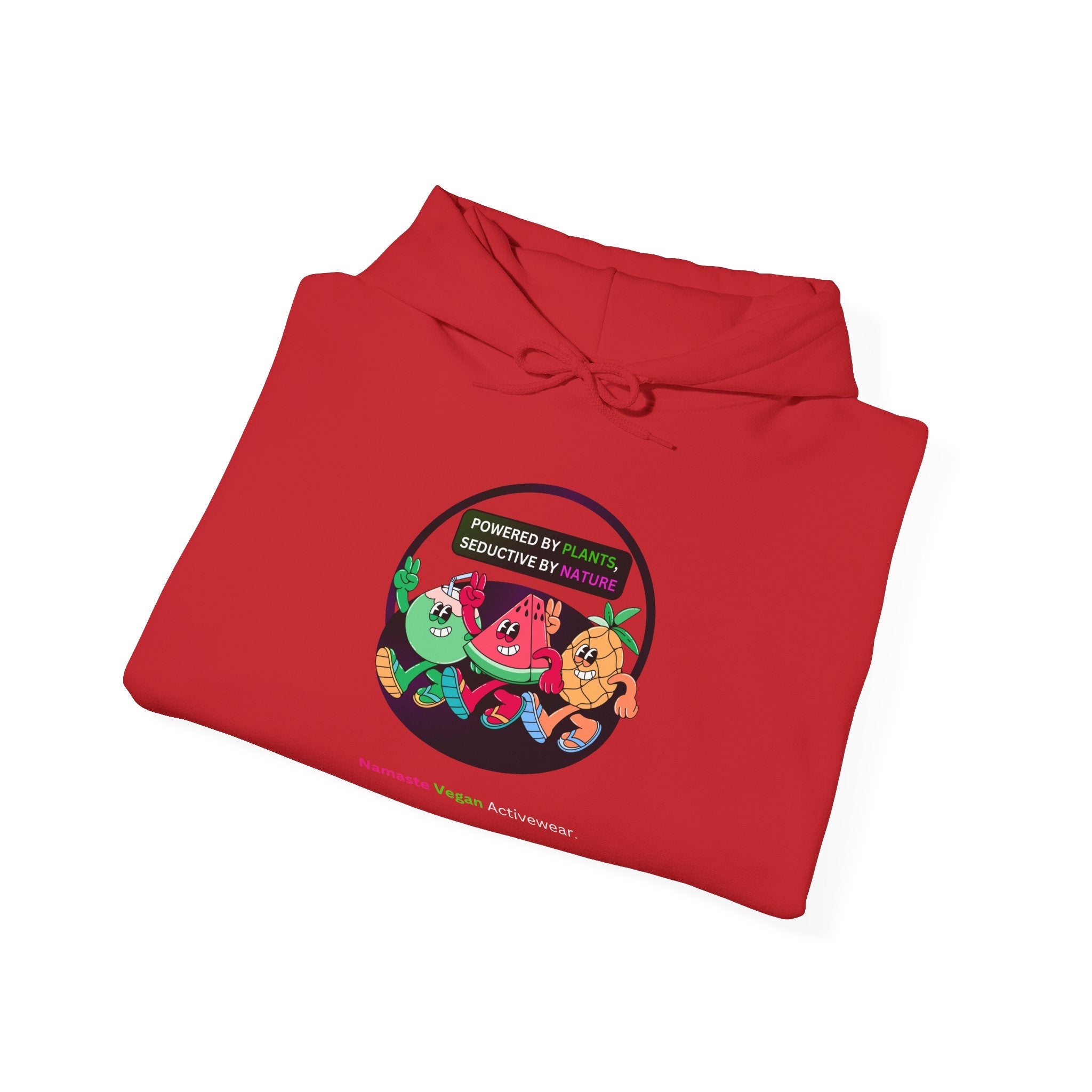 Vegan Kids Hoodie — 'So Cute, So Strong. Kids a Vegan.' Plant-Powered Children's Sweatshirt Printify