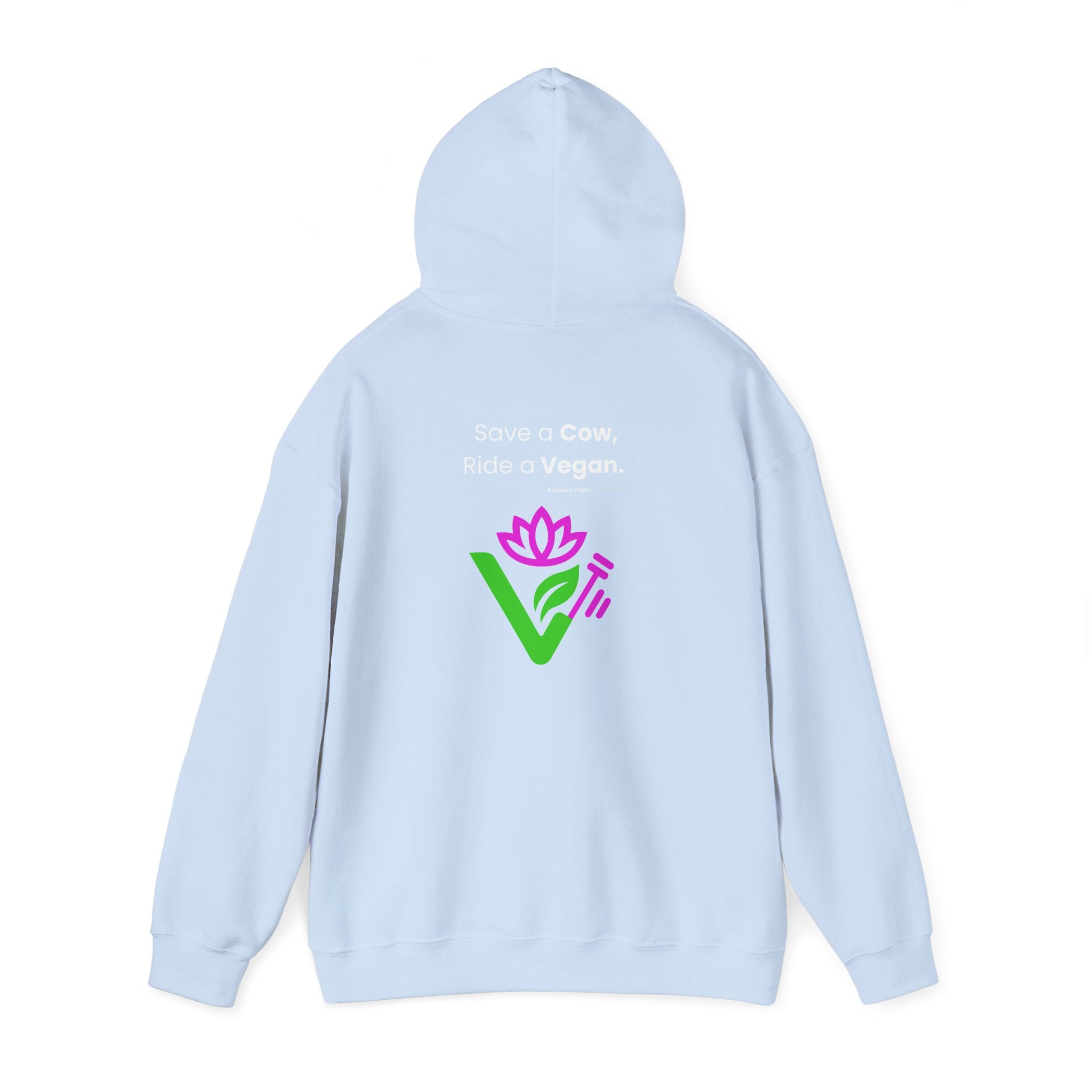 Vegan Kids Hoodie — 'So Cute, So Strong. Kids a Vegan.' Plant-Powered Children's Sweatshirt Printify
