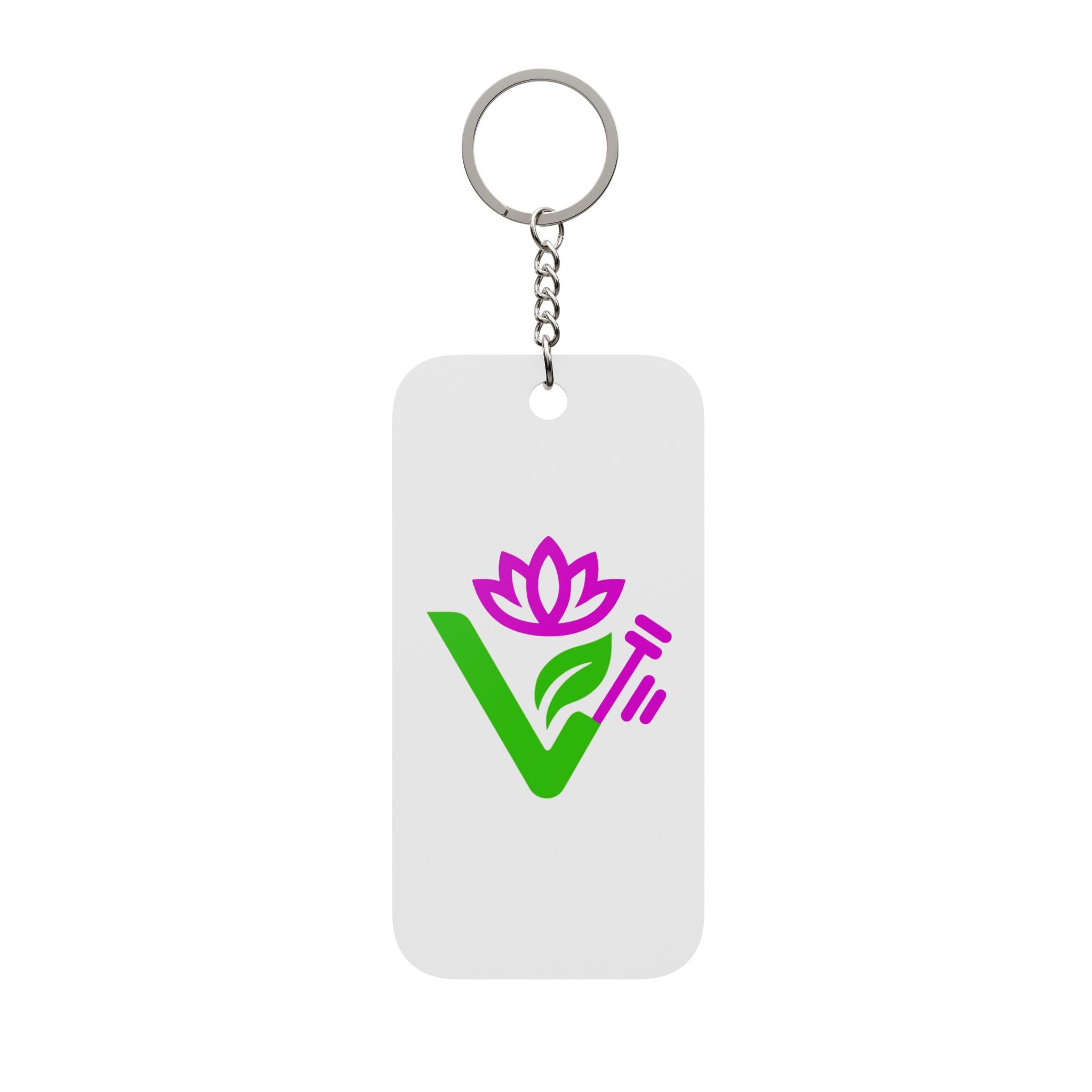 Namaste Vegan Activewear — Plant-Powered Vegan Keychain Printify