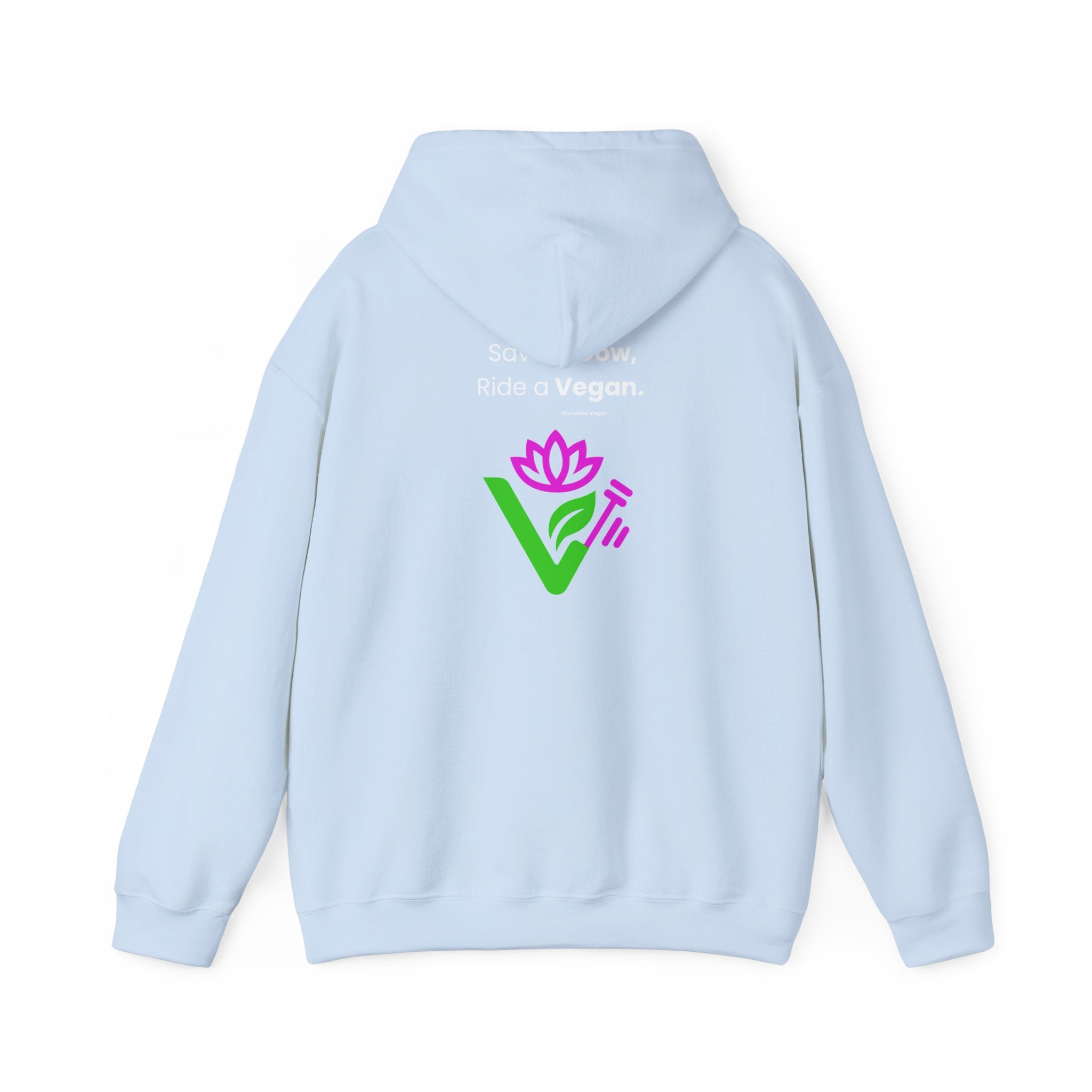 Vegan Kids Hoodie — 'So Cute, So Strong. Kids a Vegan.' Plant-Powered Children's Sweatshirt Printify