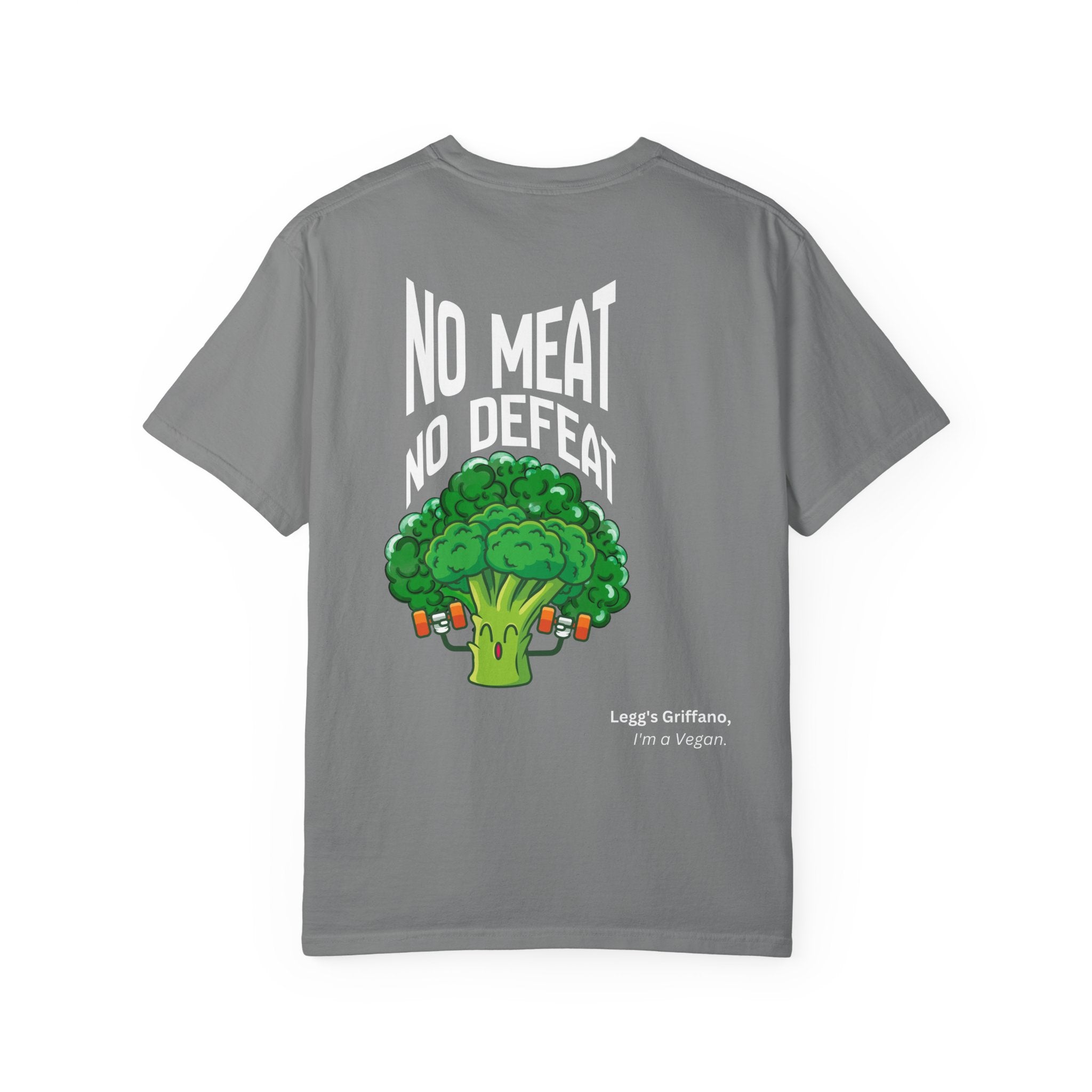 Vegan Garden T-Shirt — 'No Meat' Cute Veggie Graphic Tee Printify