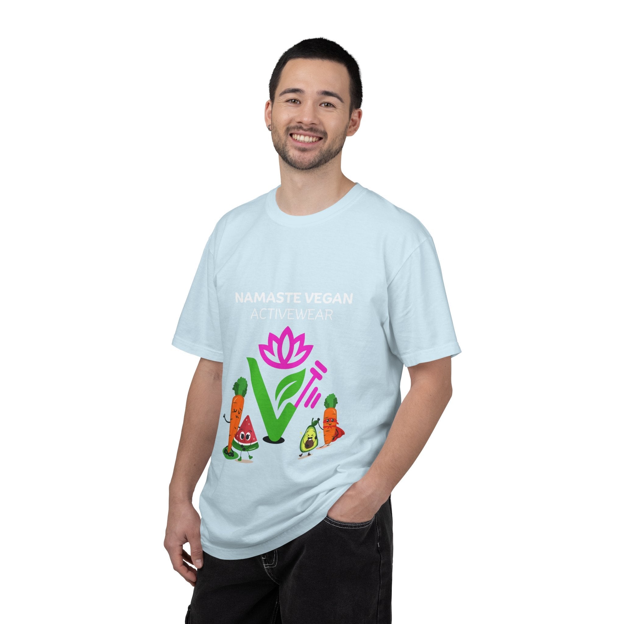 Vegan Garden T-Shirt — 'No Meat' Cute Veggie Graphic Tee Printify