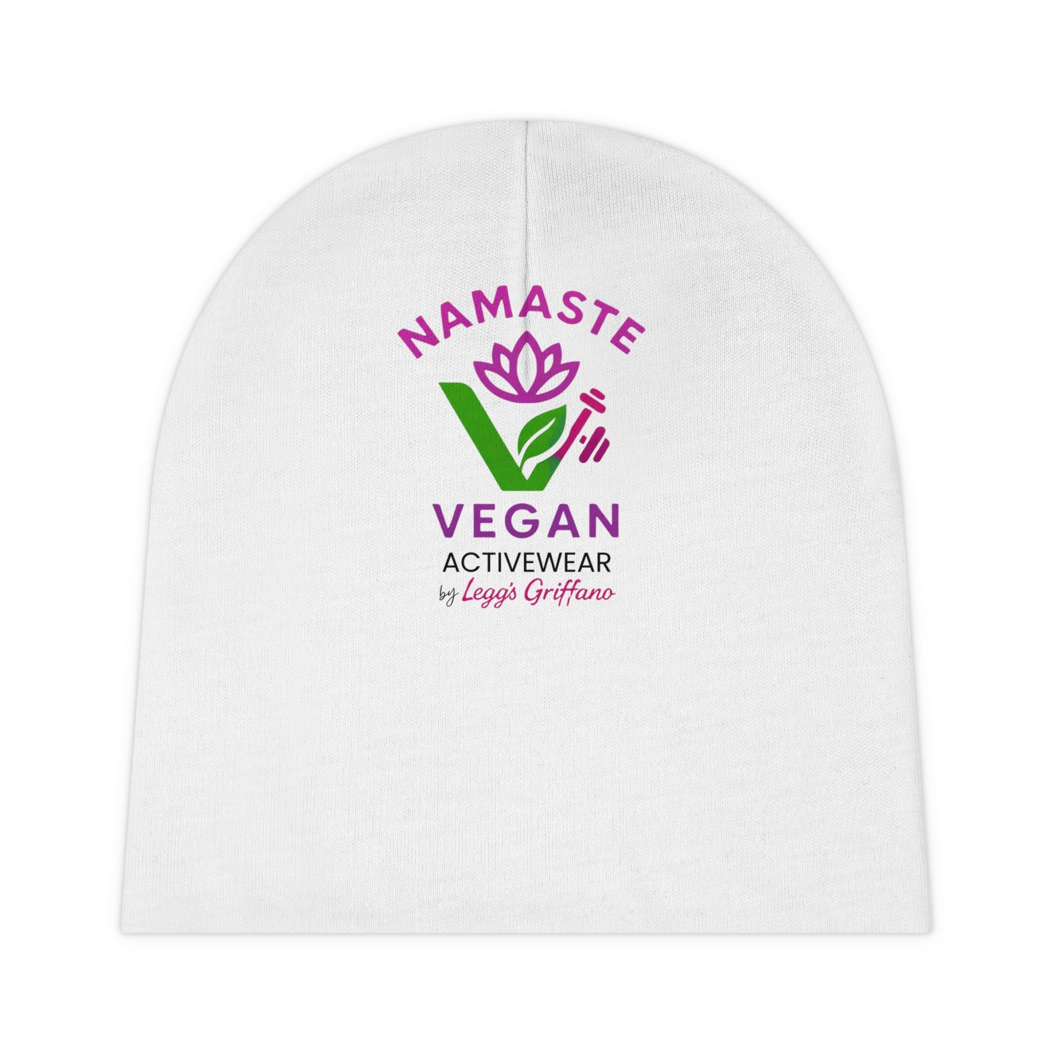 Baby Beanie — "Namaste Vegan Activewear" Infant Knit Hat Printify