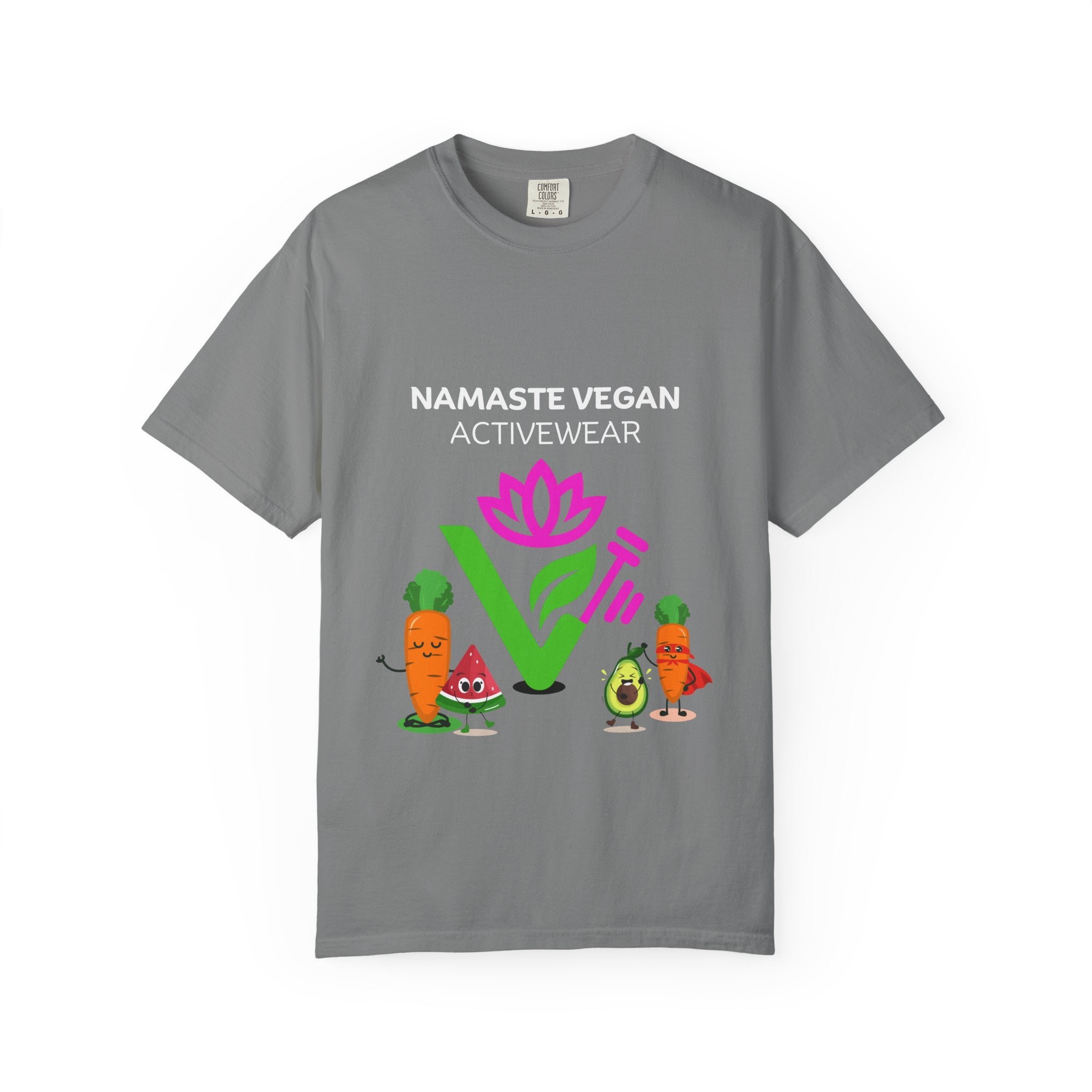 Vegan Garden T-Shirt — 'No Meat' Cute Veggie Graphic Tee