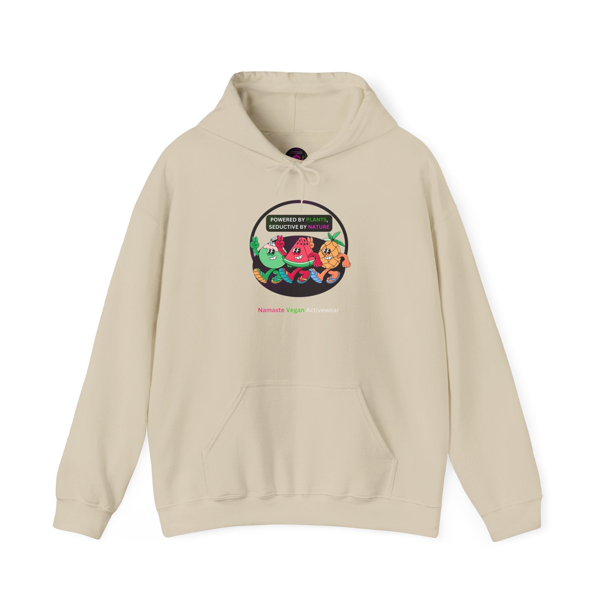 Vegan Kids Hoodie — 'So Cute, So Strong. Kids a Vegan.' Plant-Powered Children's Sweatshirt Printify